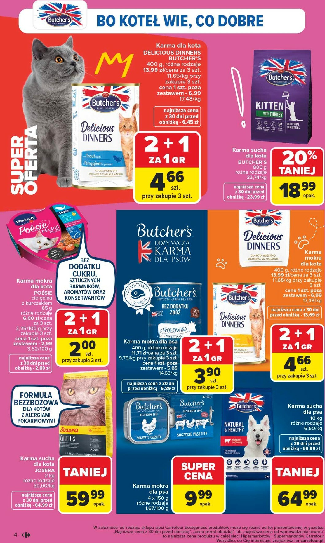 carrefour - Gazetka Carrefour - Pies & kot - ważna od 02.02.2026 do 14.02.2026 - page: 4