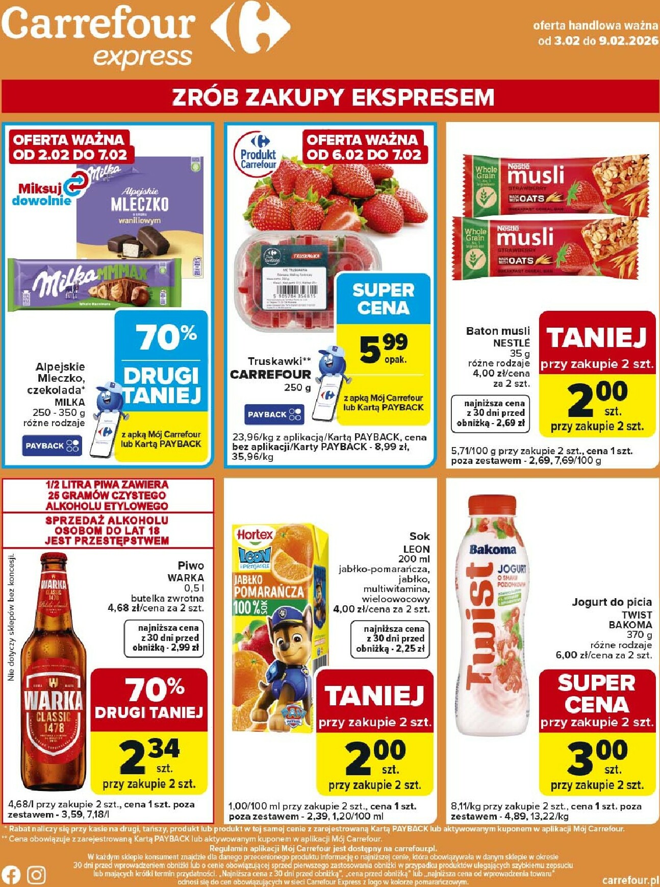 carrefour - Gazetka Carrefour - Express 1 - ważna od 03.02.2026 do 09.02.2026 - page: 2