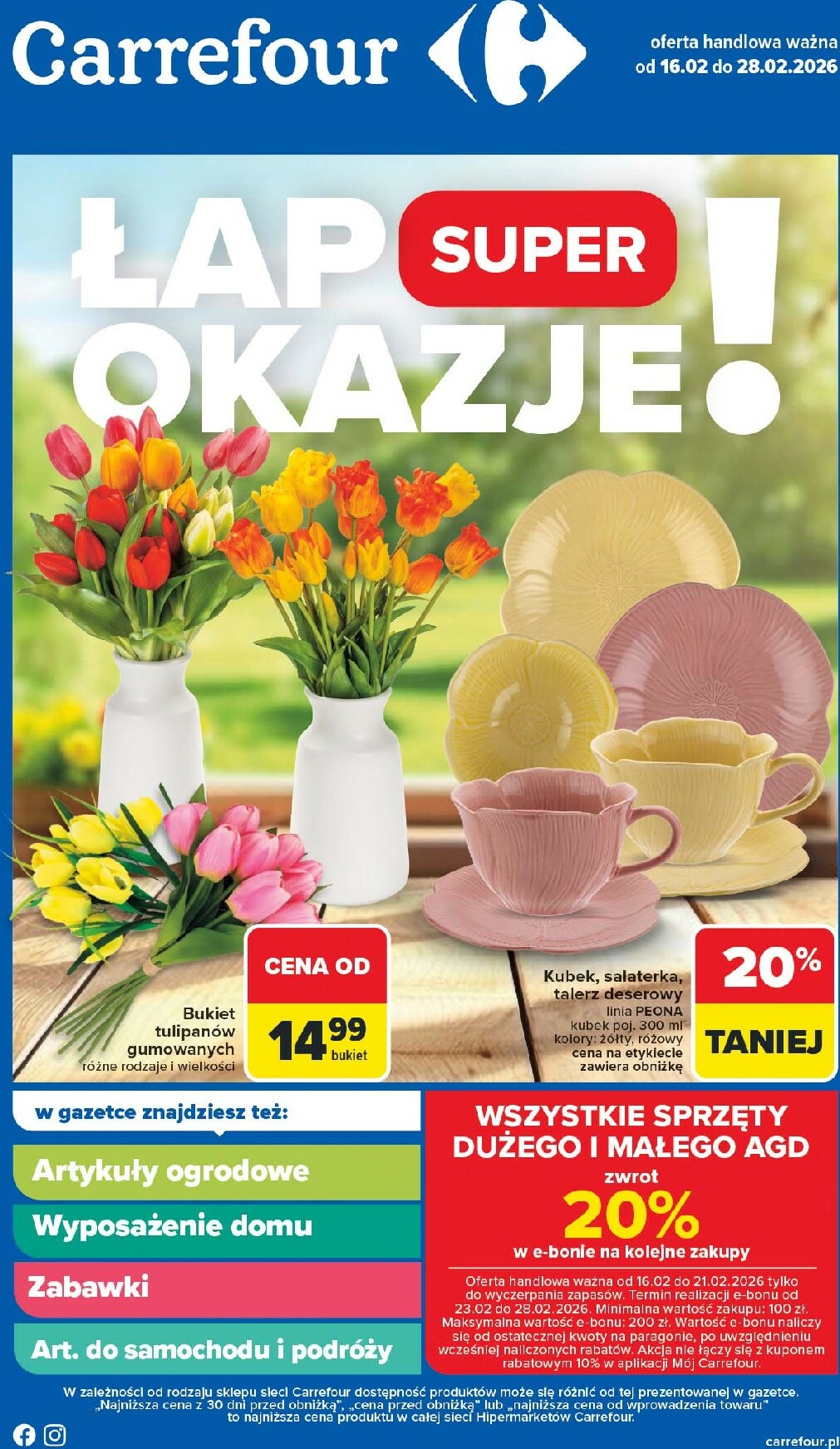 carrefour - Gazetka Carrefour - Łap super okazje - ważna od 16.02.2026 do 28.02.2026