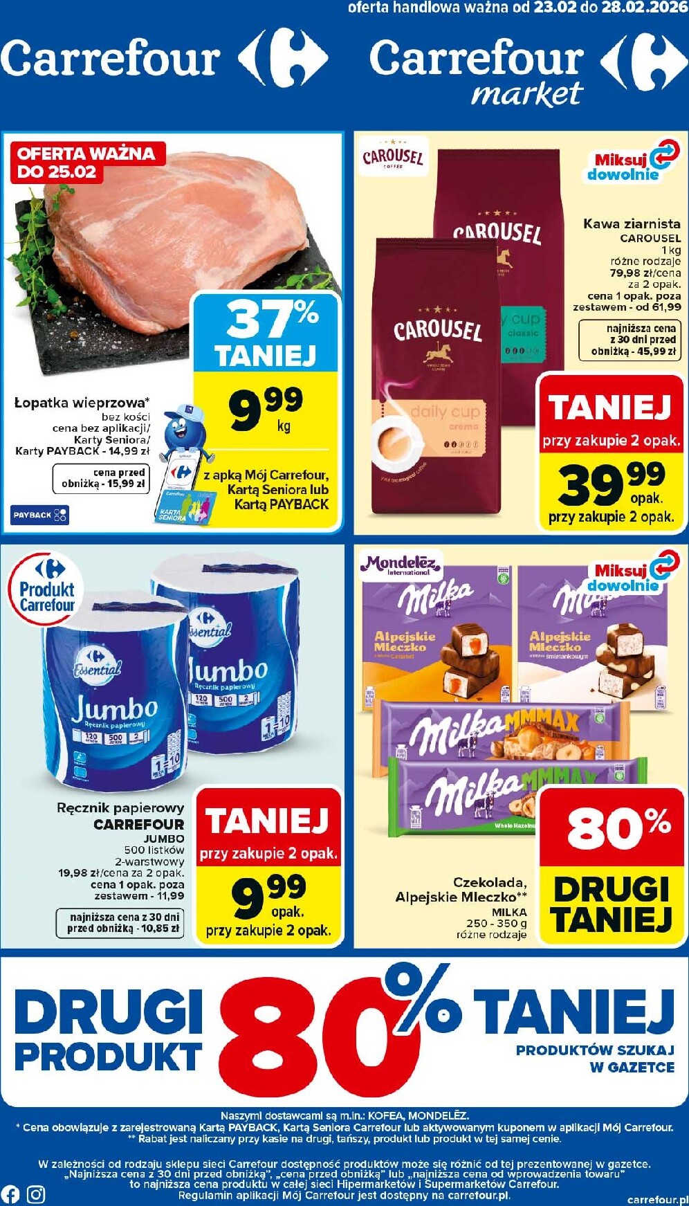 carrefour - Gazetka Carrefour - ważna od 23.02.2026 do 28.02.2026
