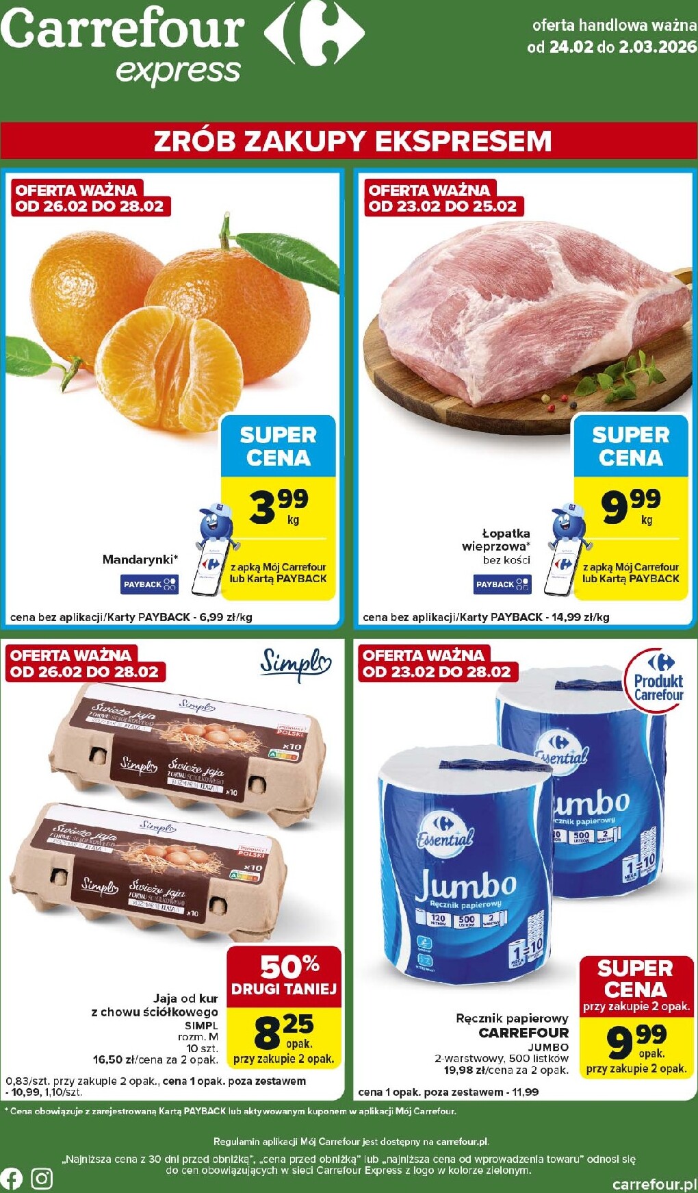 carrefour - Gazetka Carrefour Express - ważna od 24.02.2026 do 02.03.2026