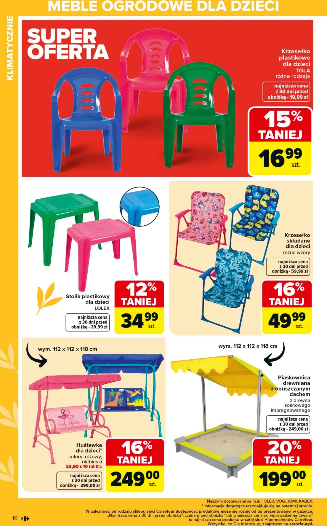 carrefour - Gazetka Carrefour - Ogród - ważna od 02.03.2026 do 04.04.2026 - page: 16