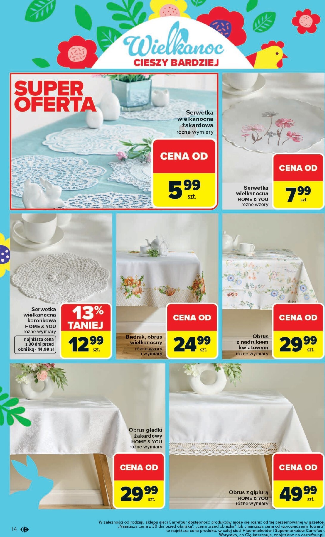 carrefour - Gazetka Carrefour - Wielkanoc cieszy bardziej - ważna od 09.03.2026 do 04.04.2026 - page: 14