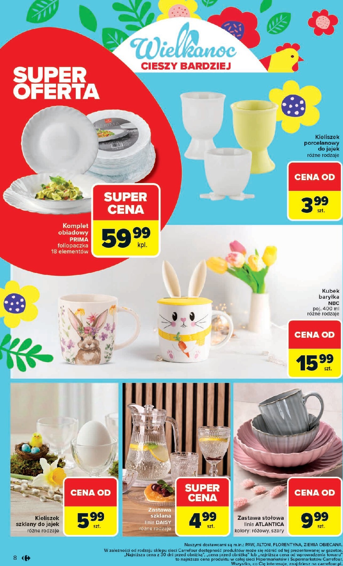 carrefour - Gazetka Carrefour - Wielkanoc cieszy bardziej - ważna od 09.03.2026 do 04.04.2026 - page: 8