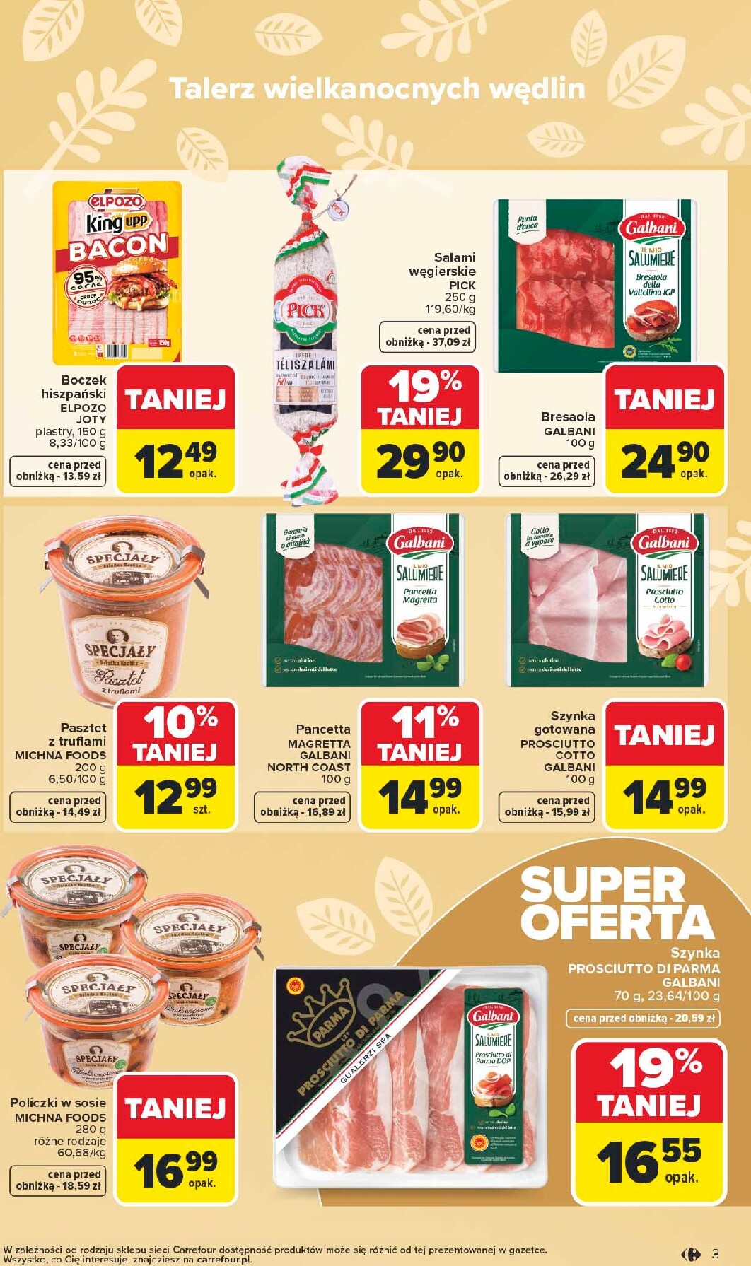carrefour - Gazetka Carrefour - Wielkanoc smakuje lepiej - ważna od 16.03.2026 do 04.04.2026 - page: 3