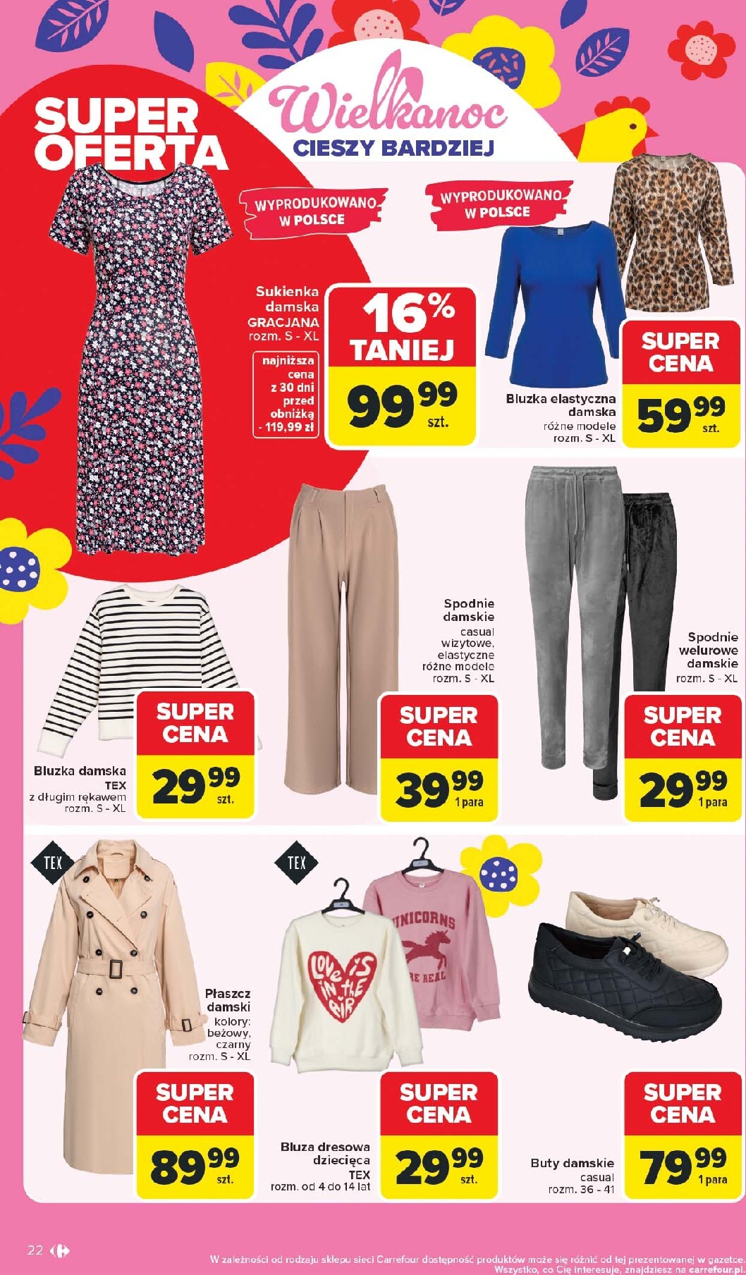 carrefour - Gazetka Carrefour - Łap Wielkanocne okazje - ważna od 16.03.2026 do 29.03.2026 - page: 22