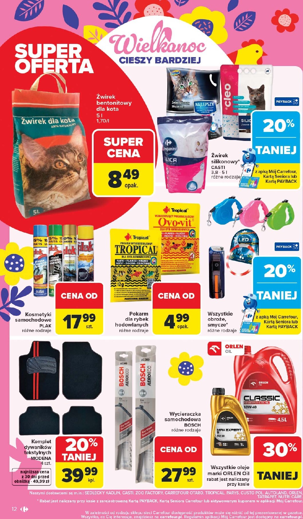 carrefour - Gazetka Carrefour - Łap Wielkanocne okazje - ważna od 16.03.2026 do 29.03.2026 - page: 12