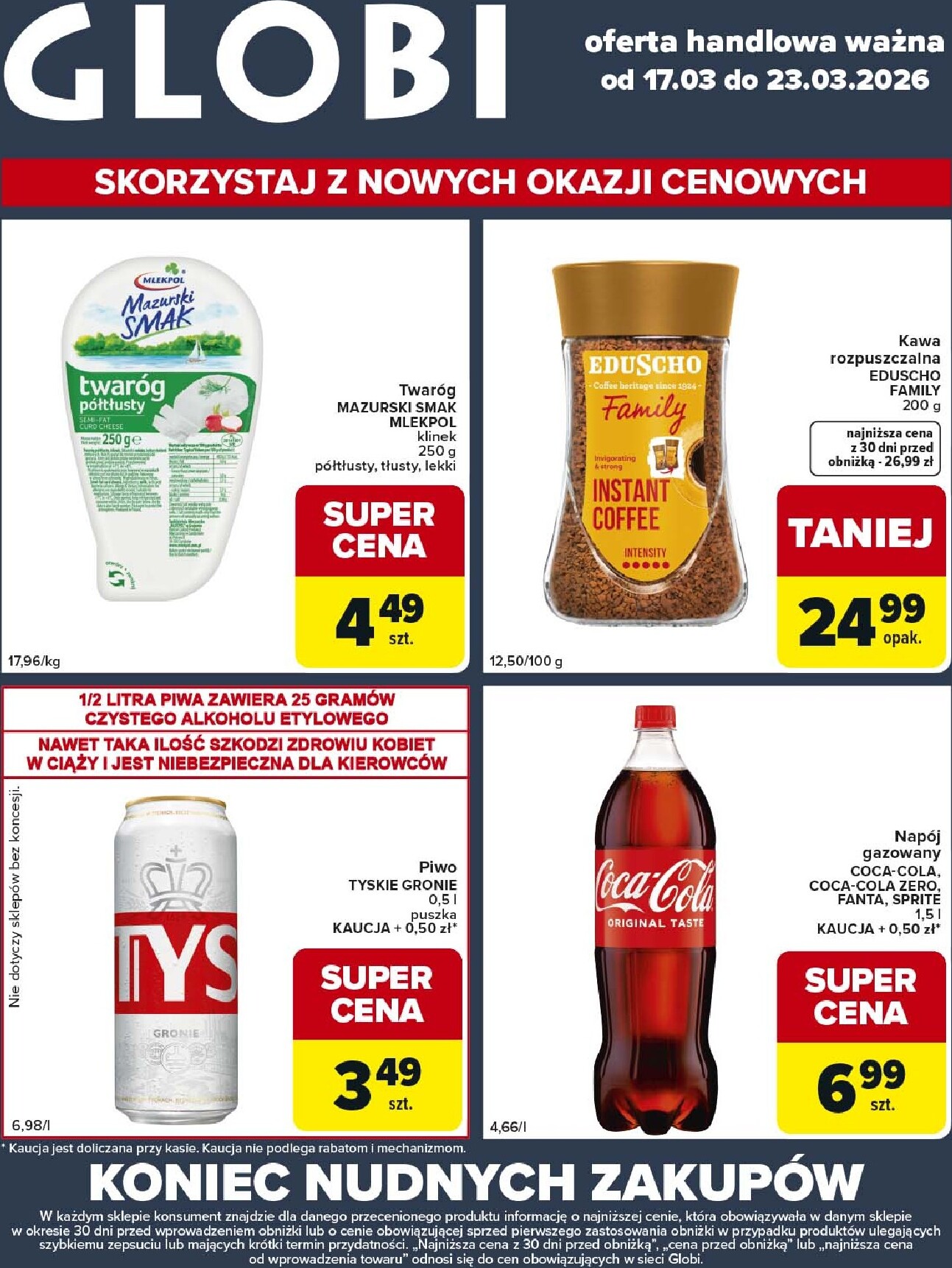 carrefour - Gazetka Carrefour - Globi - ważna od 17.03.2026 do 23.03.2026