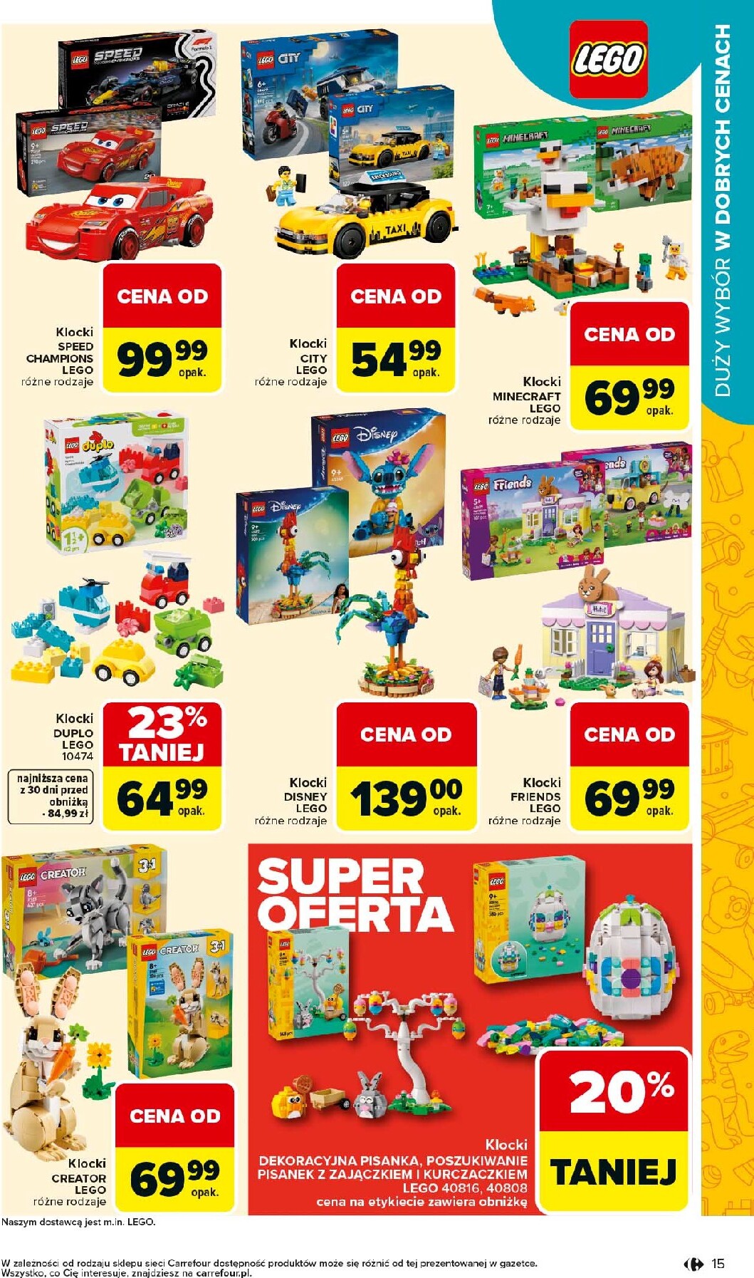 carrefour - Gazetka Carrefour - Łap super okazje - ważna od 30.03.2026 do 11.04.2026 - page: 15