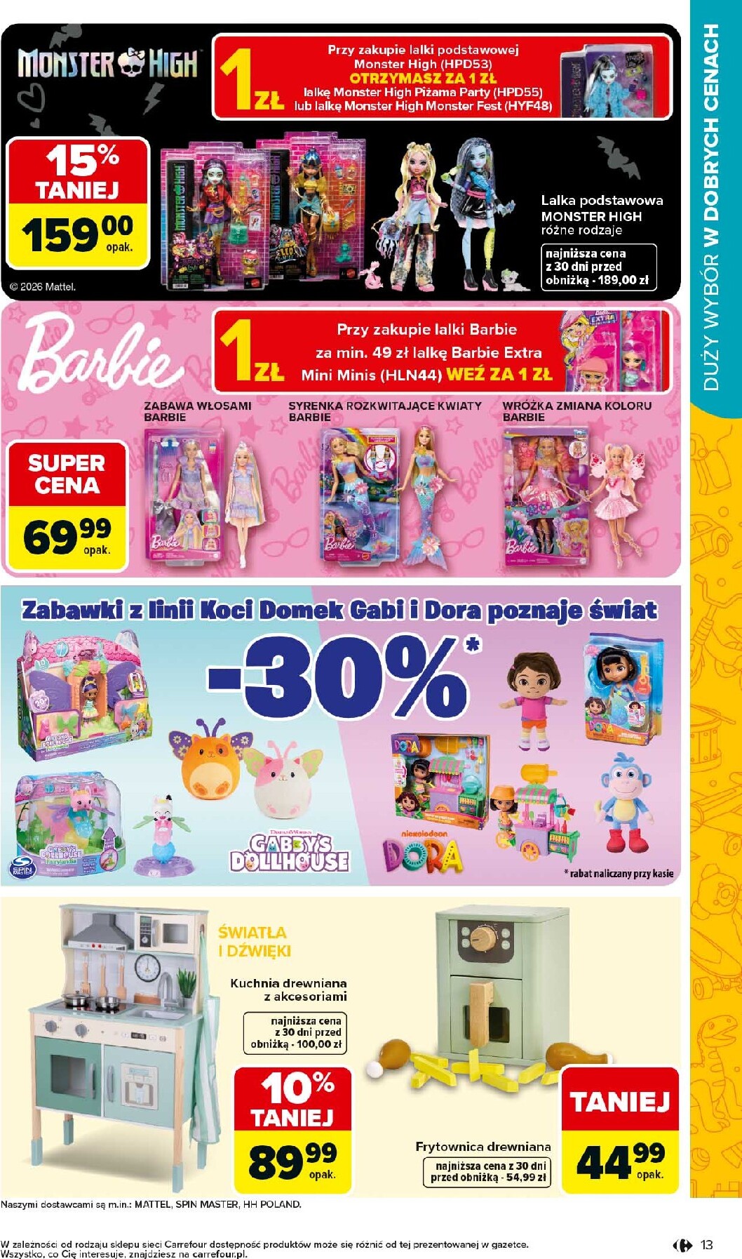 carrefour - Gazetka Carrefour - Łap super okazje - ważna od 30.03.2026 do 11.04.2026 - page: 13