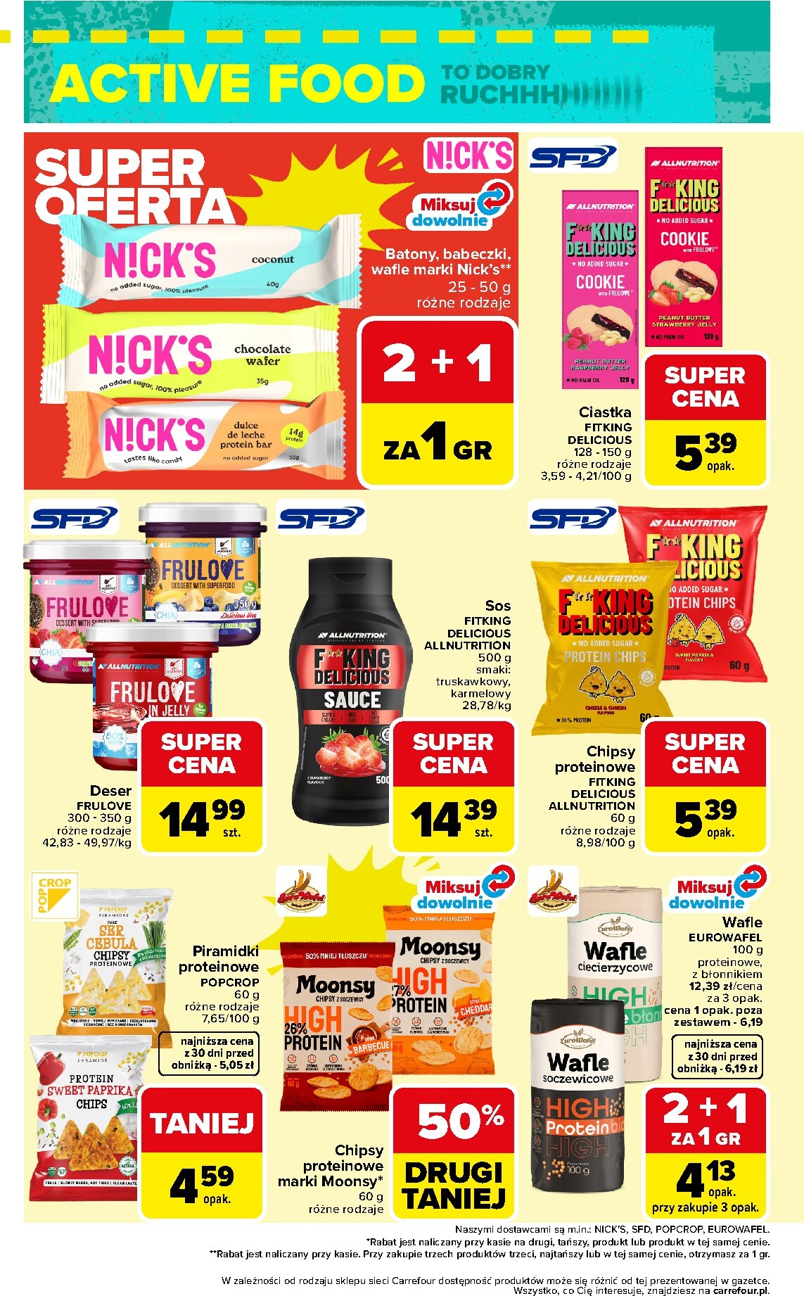 carrefour - Gazetka Carrefour - Active food - ważna od 07.04.2026 do 18.04.2026 - page: 4