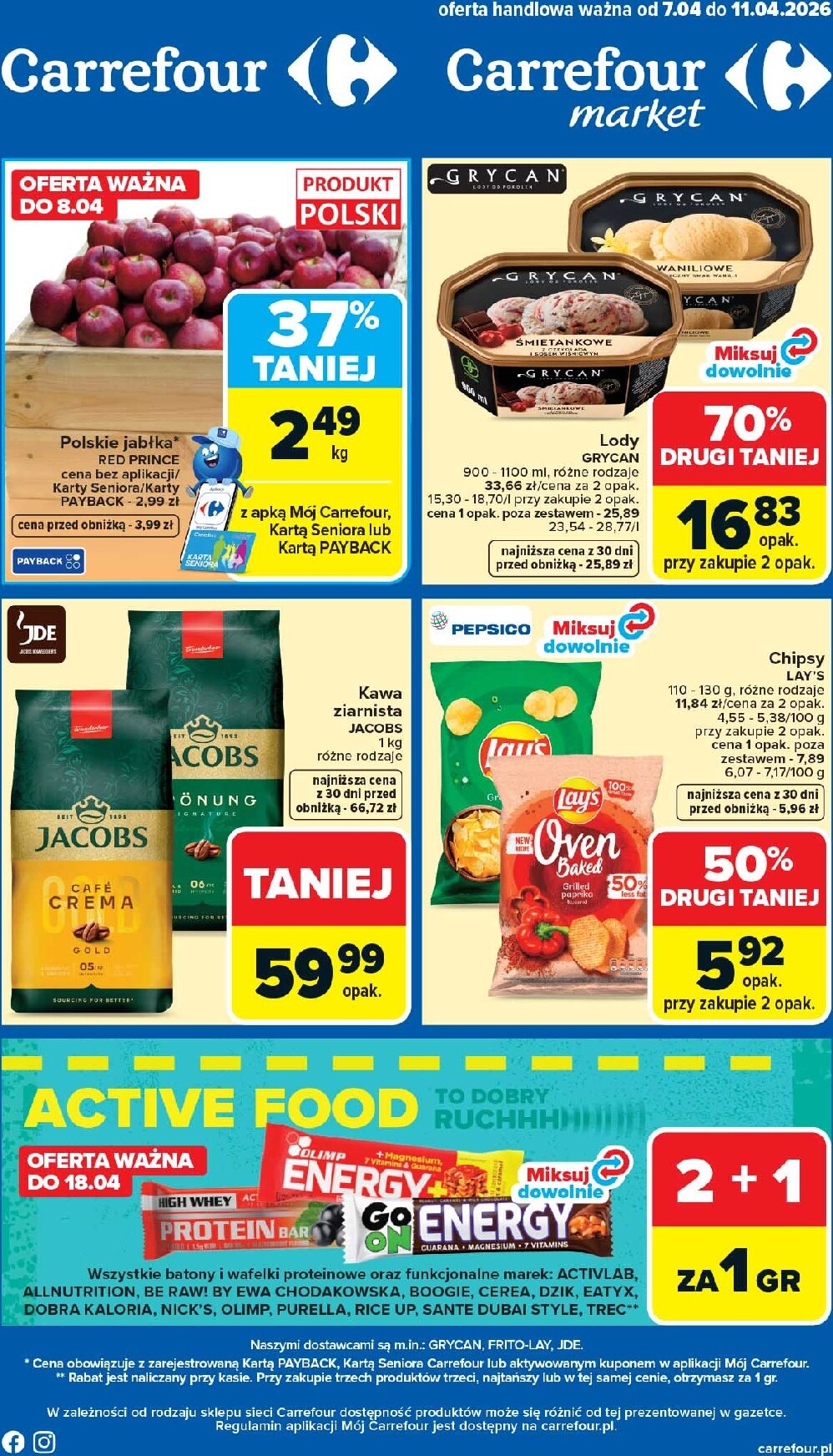 carrefour - Gazetka Carrefour - ważna od 07.04.2026 do 11.04.2026