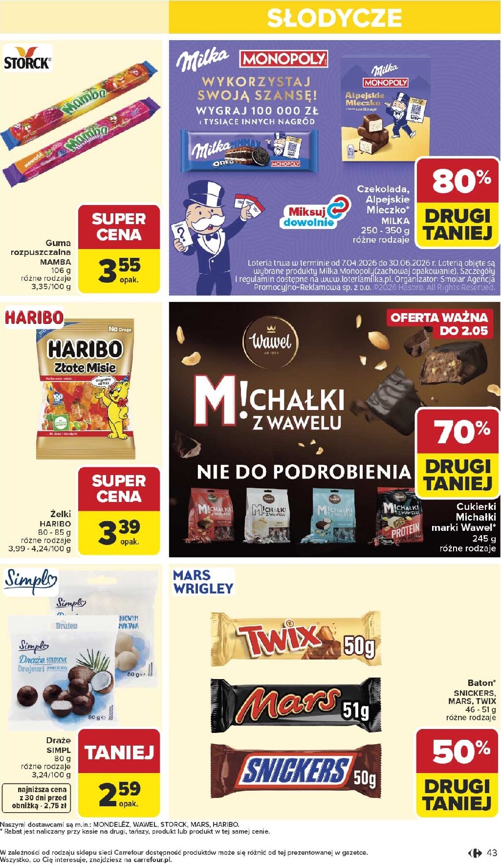 carrefour - Nowa gazetka Carrefour ważna od 13.04.2026 do 18.04.2026 - page: 45