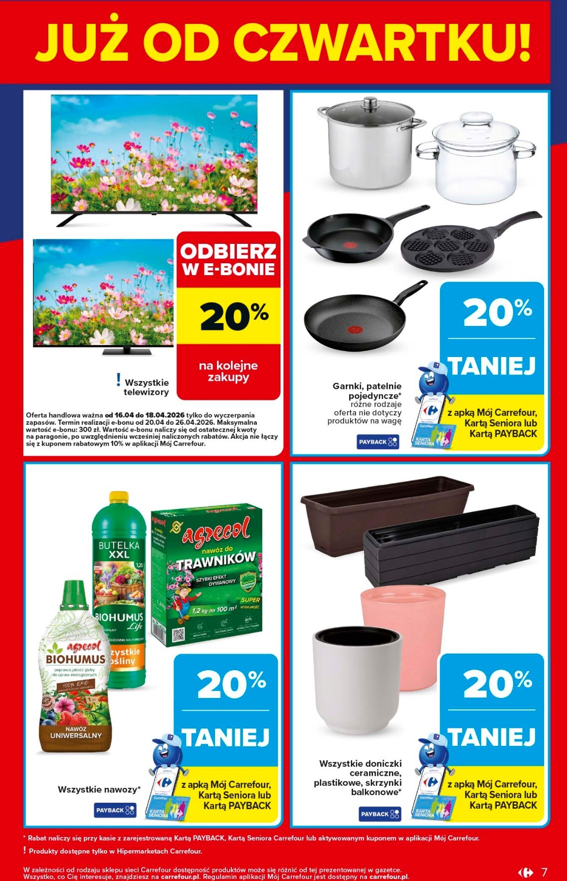 carrefour - Aktualna gazetka Carrefour - Weekend promek już od czwartku ważna od 16.04.2026 do 18.04.2026 - page: 7