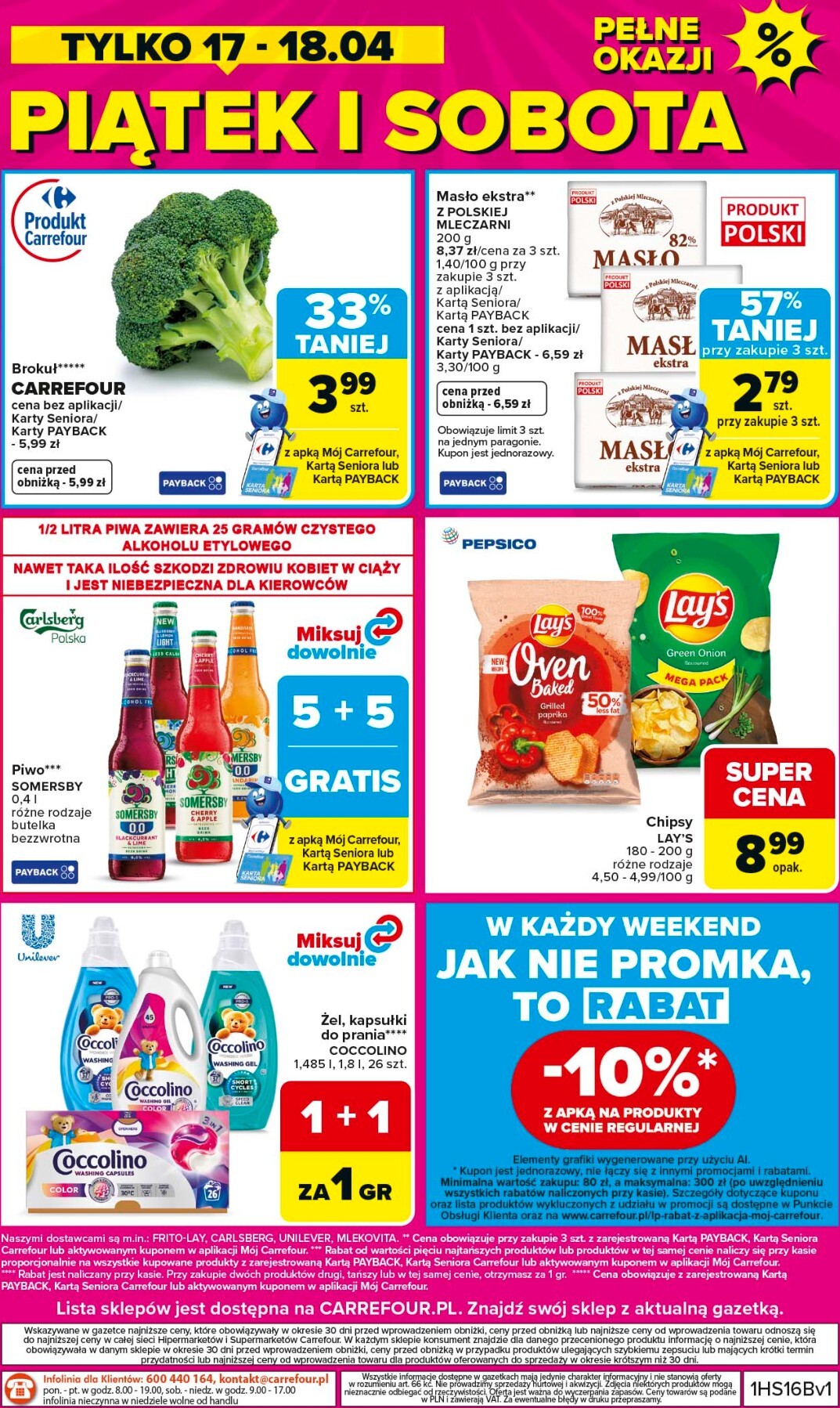 carrefour - Aktualna gazetka Carrefour - Weekend promek już od czwartku ważna od 16.04.2026 do 18.04.2026 - page: 8