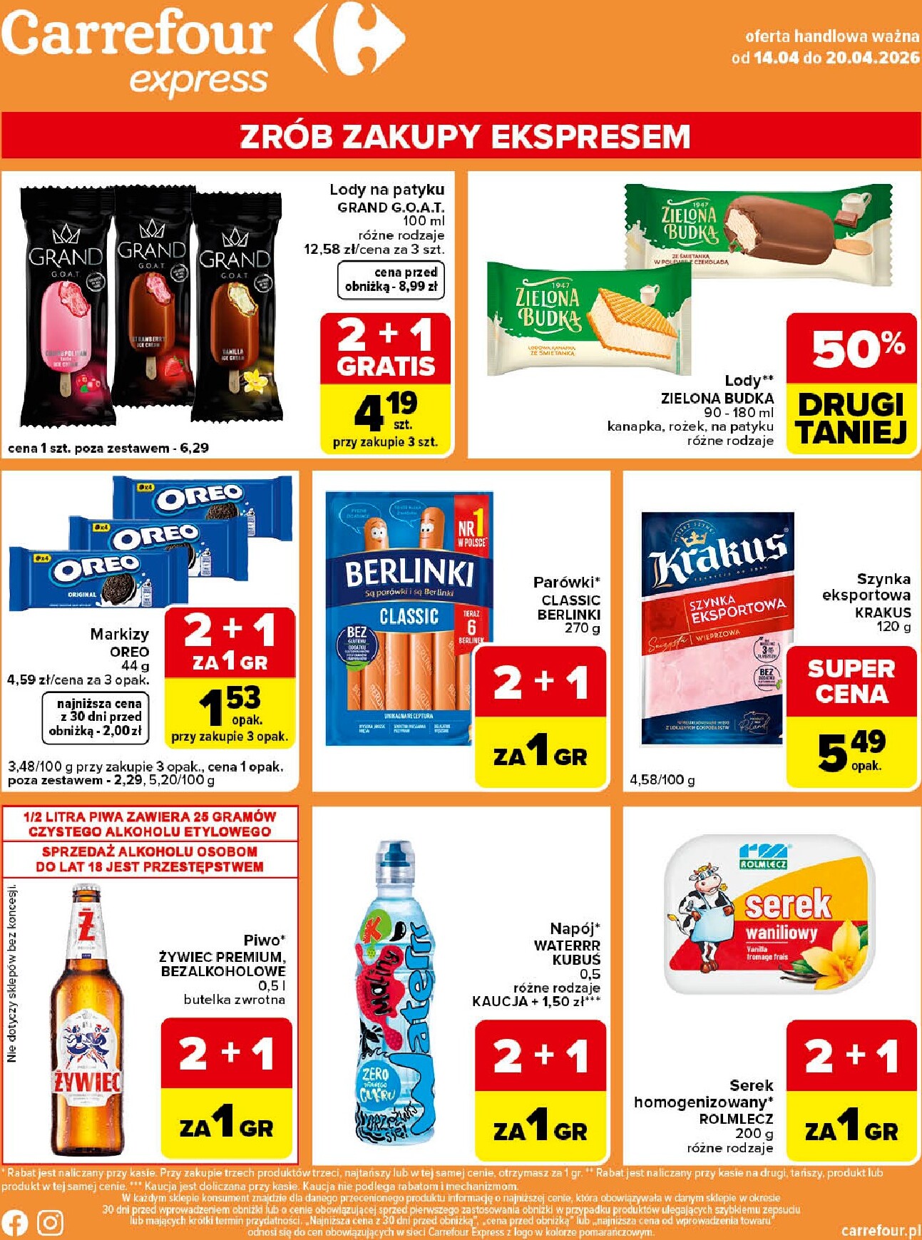 carrefour - Aktualna gazetka Carrefour - Express 1 ważna od 14.04.2026 do 20.04.2026 - page: 2