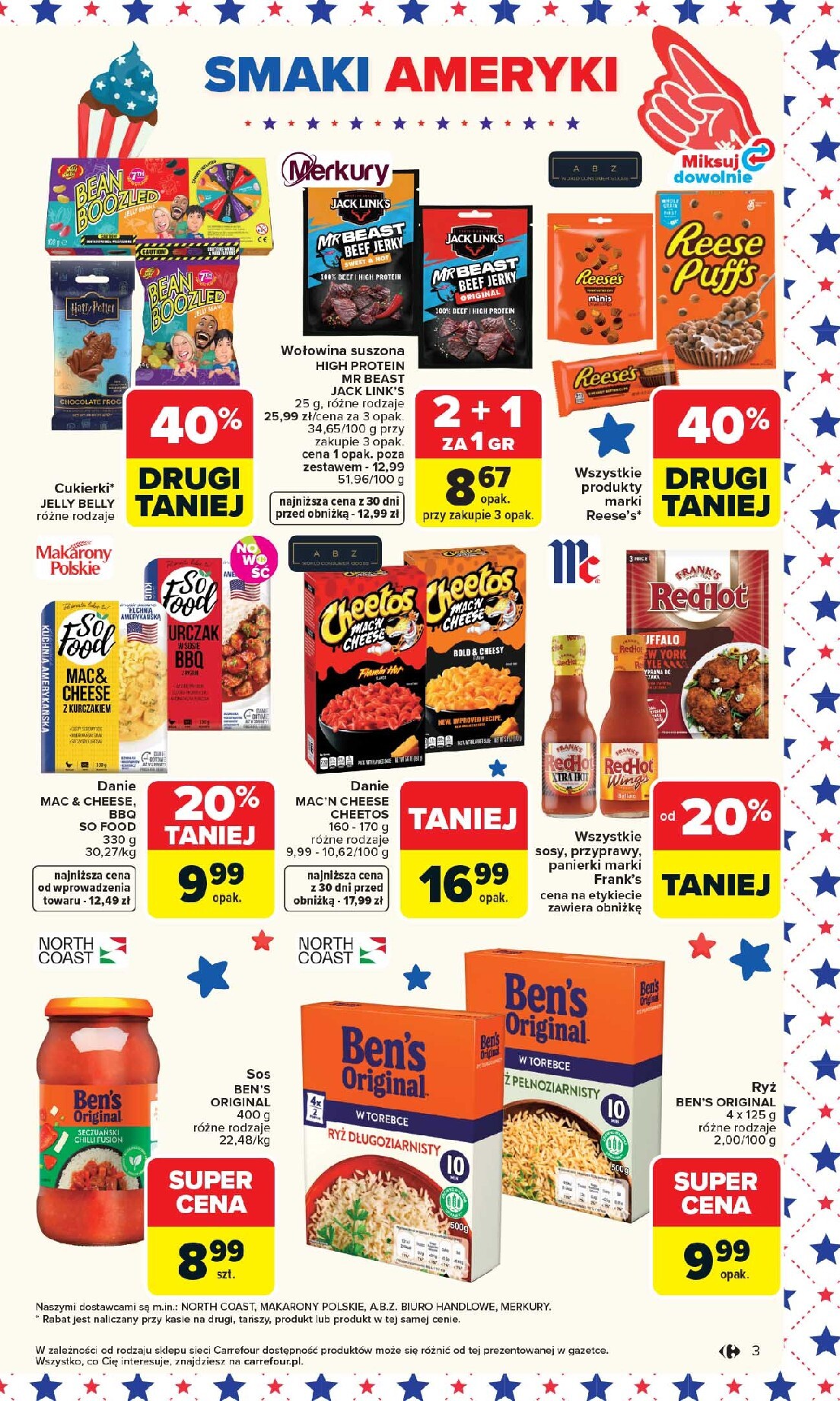 carrefour - Nowa gazetka Carrefour - Kuchnia amerykańska ważna od 20.04.2026 do 02.05.2026 - page: 3