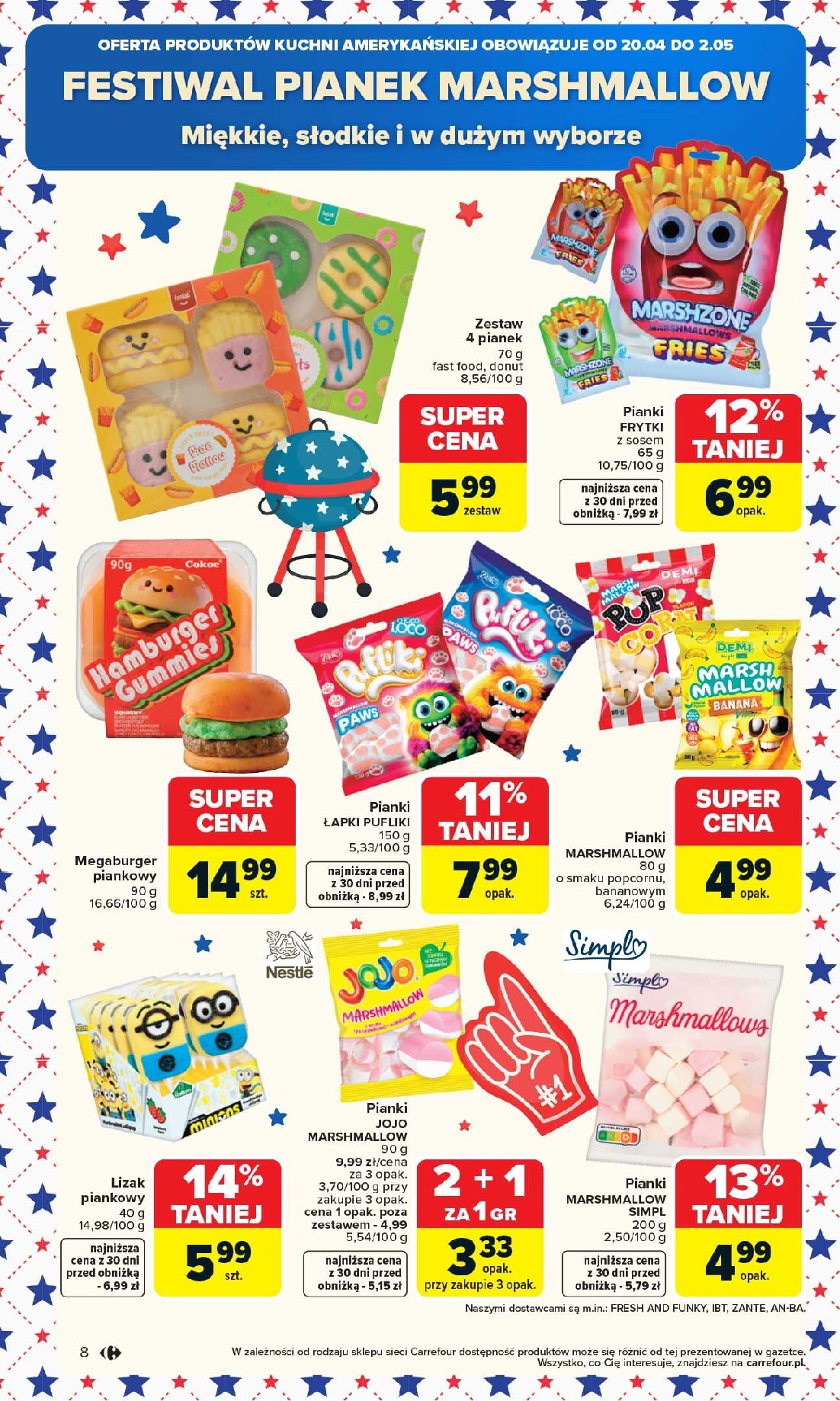 carrefour - Nowa gazetka Carrefour - Kuchnia amerykańska ważna od 20.04.2026 do 02.05.2026 - page: 8