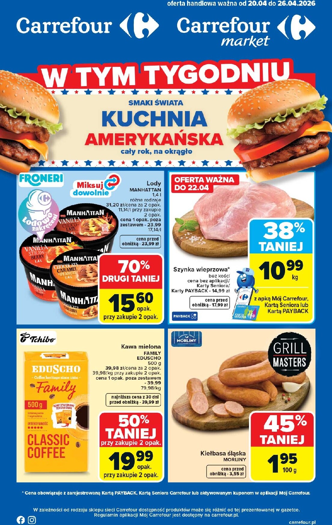 carrefour - Nowa gazetka Carrefour ważna od 20.04.2026 do 26.04.2026
