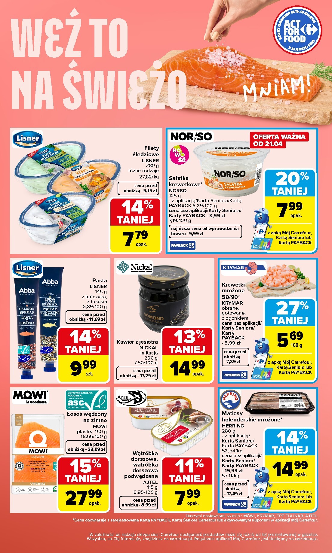 carrefour - Nowa gazetka Carrefour - Weź to na świeżo ważna od 20.04.2026 do 26.04.2026 - page: 4