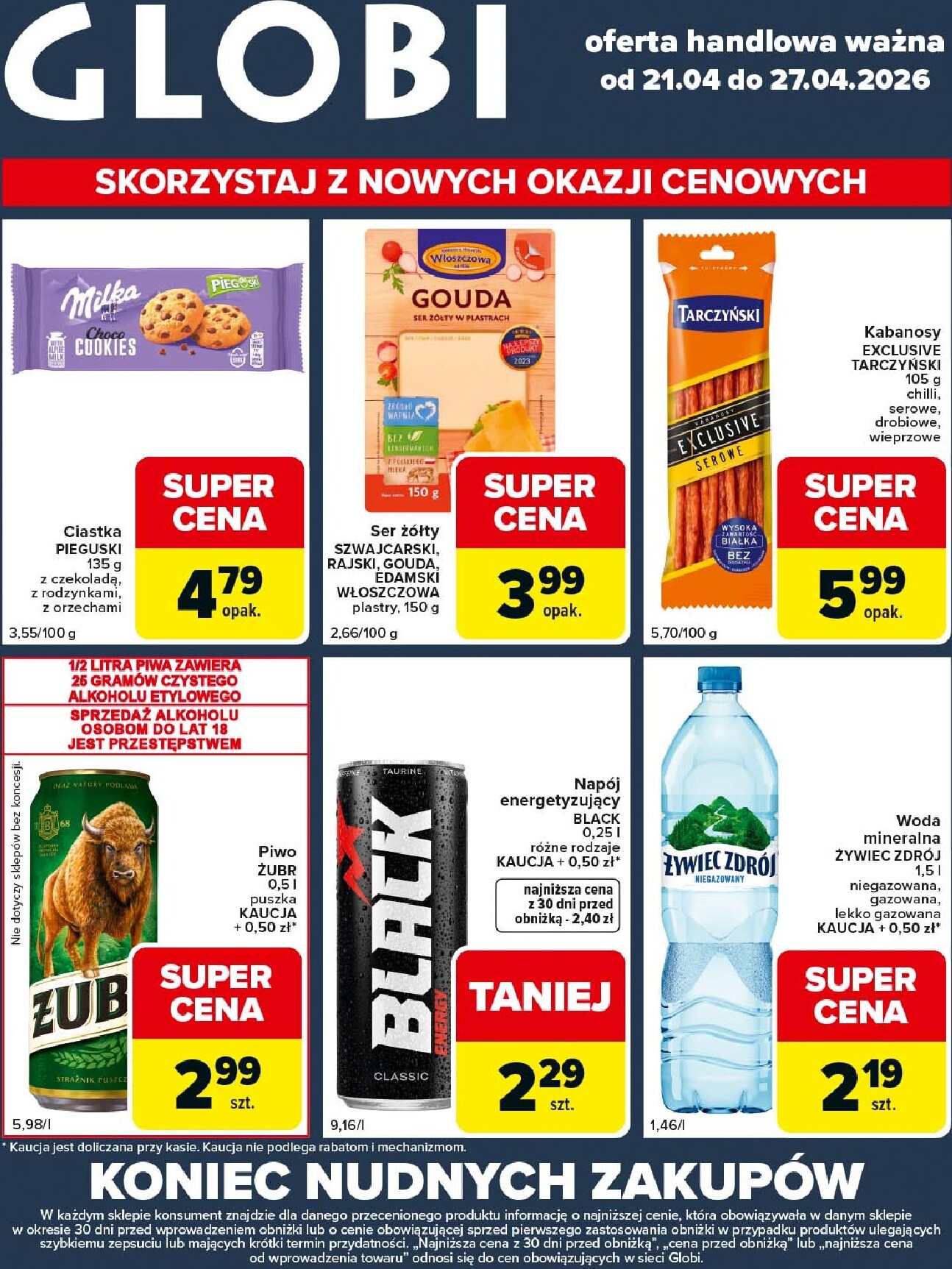 carrefour - Nowa gazetka Carrefour - Globi ważna od 21.04.2026 do 27.04.2026