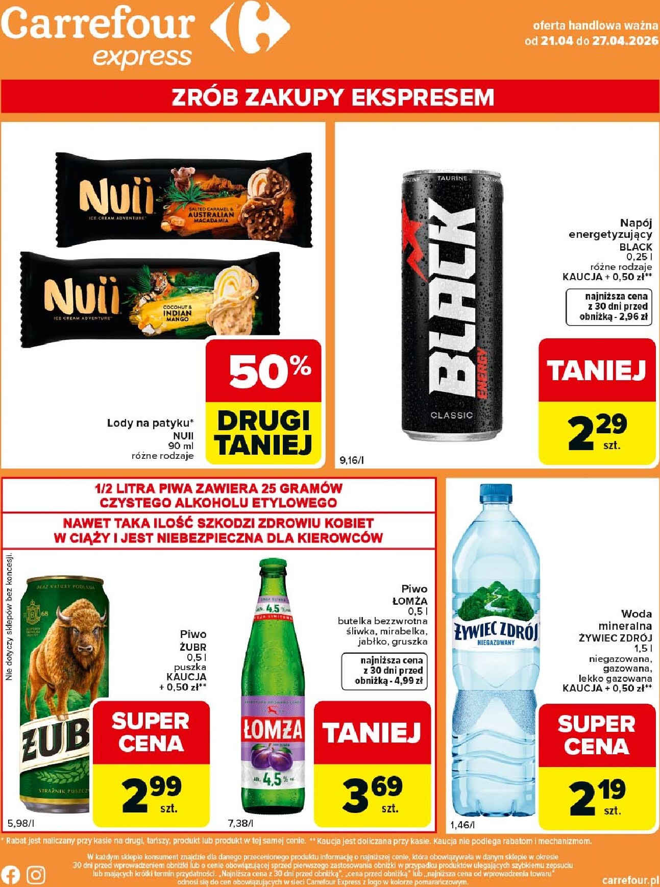 carrefour - Nowa gazetka Carrefour - Express 1 ważna od 21.04.2026 do 27.04.2026 - page: 2