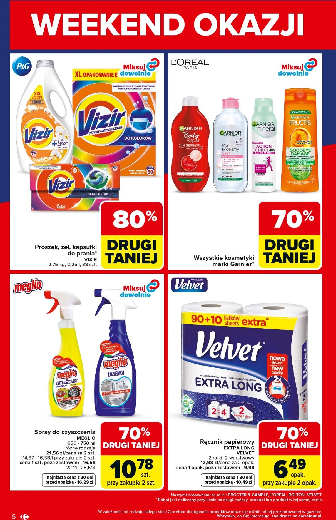 carrefour - Nowa gazetka Carrefour - Weekend promek już od czwartku ważna od 23.04.2026 do 26.04.2026 - page: 6