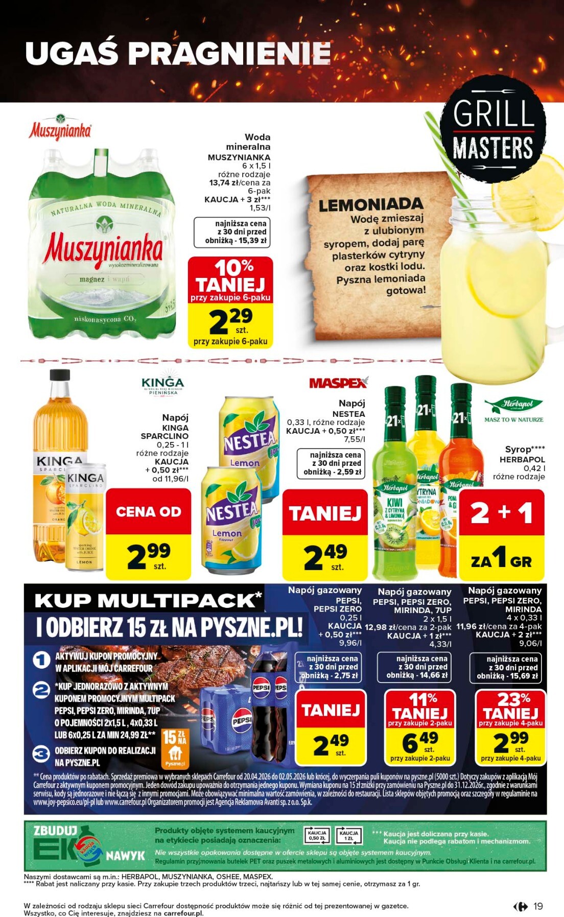 carrefour - Nowa gazetka Carrefour - Grill ważna od 23.04.2026 do 02.05.2026 - page: 19