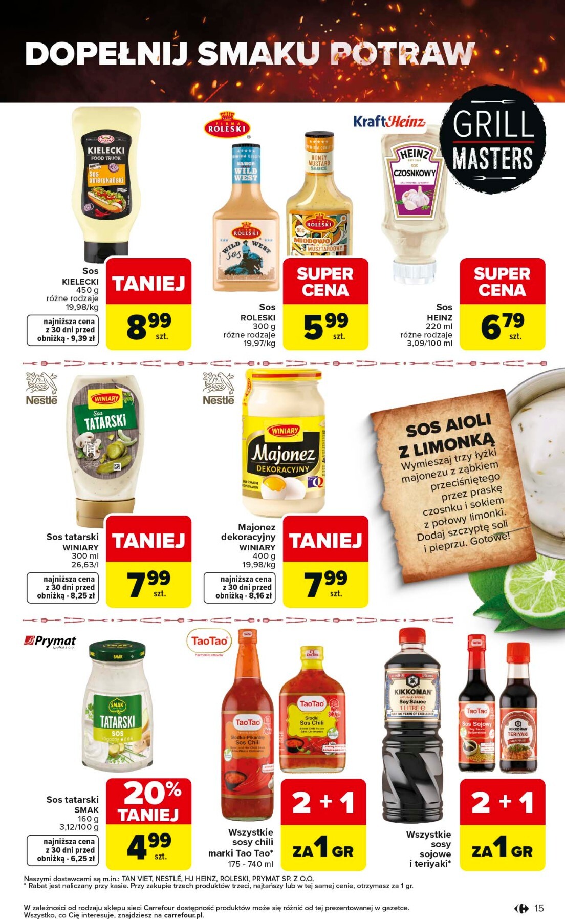 carrefour - Nowa gazetka Carrefour - Grill ważna od 23.04.2026 do 02.05.2026 - page: 15