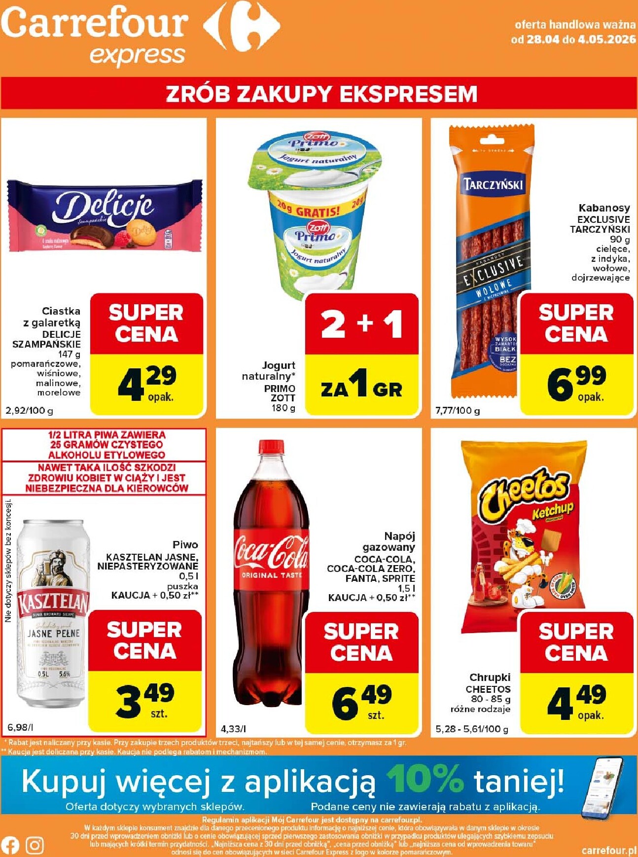 carrefour - Nowa gazetka Carrefour - Express 2 ważna od 28.04.2026 do 04.05.2026