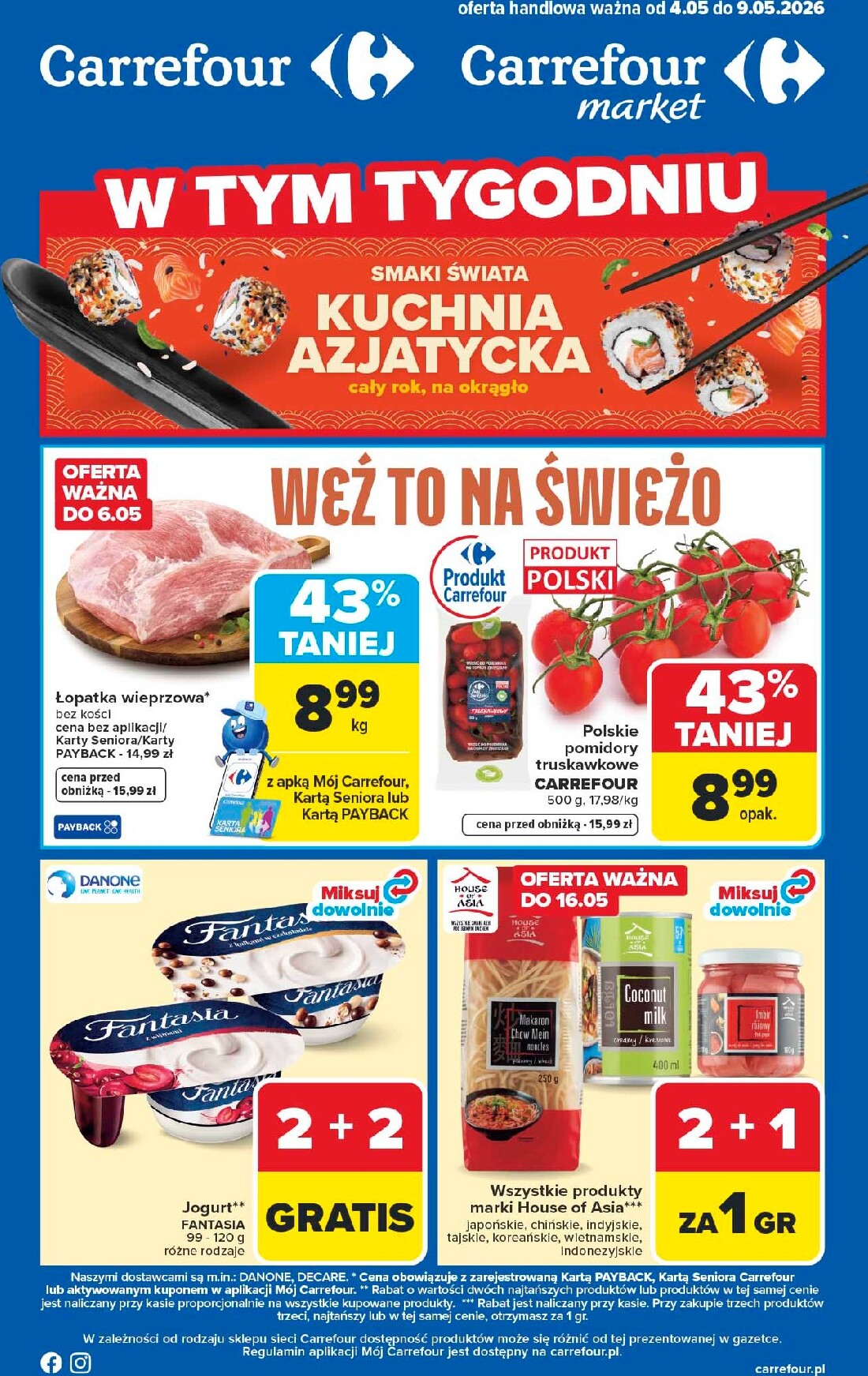 carrefour - Nowa gazetka Carrefour ważna od 04.05.2026 do 09.05.2026 - page: 1