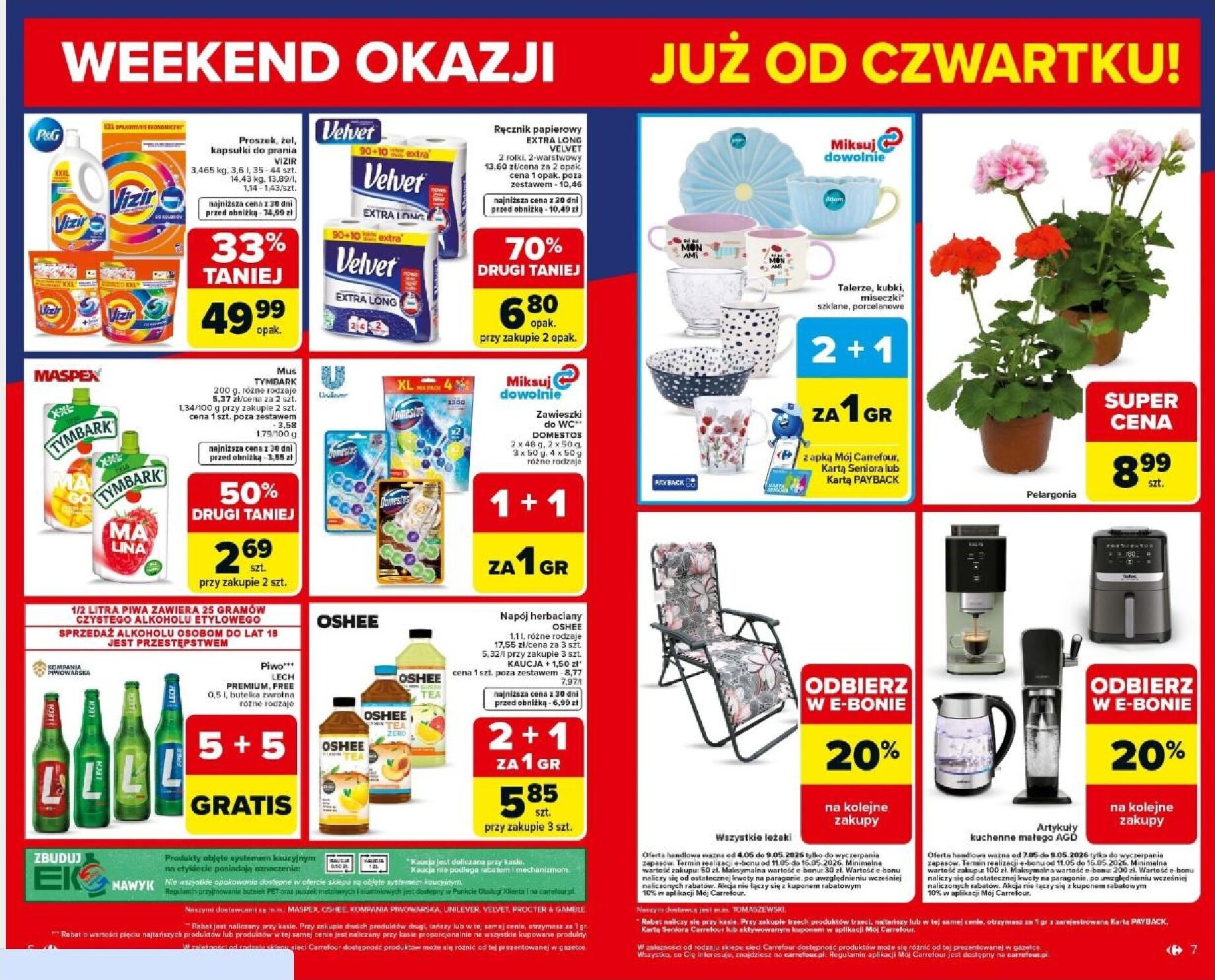 carrefour - Nowa gazetka Carrefour - Weekend promek już od czwartku ważna od 07.05.2026 do 09.05.2026 - page: 4