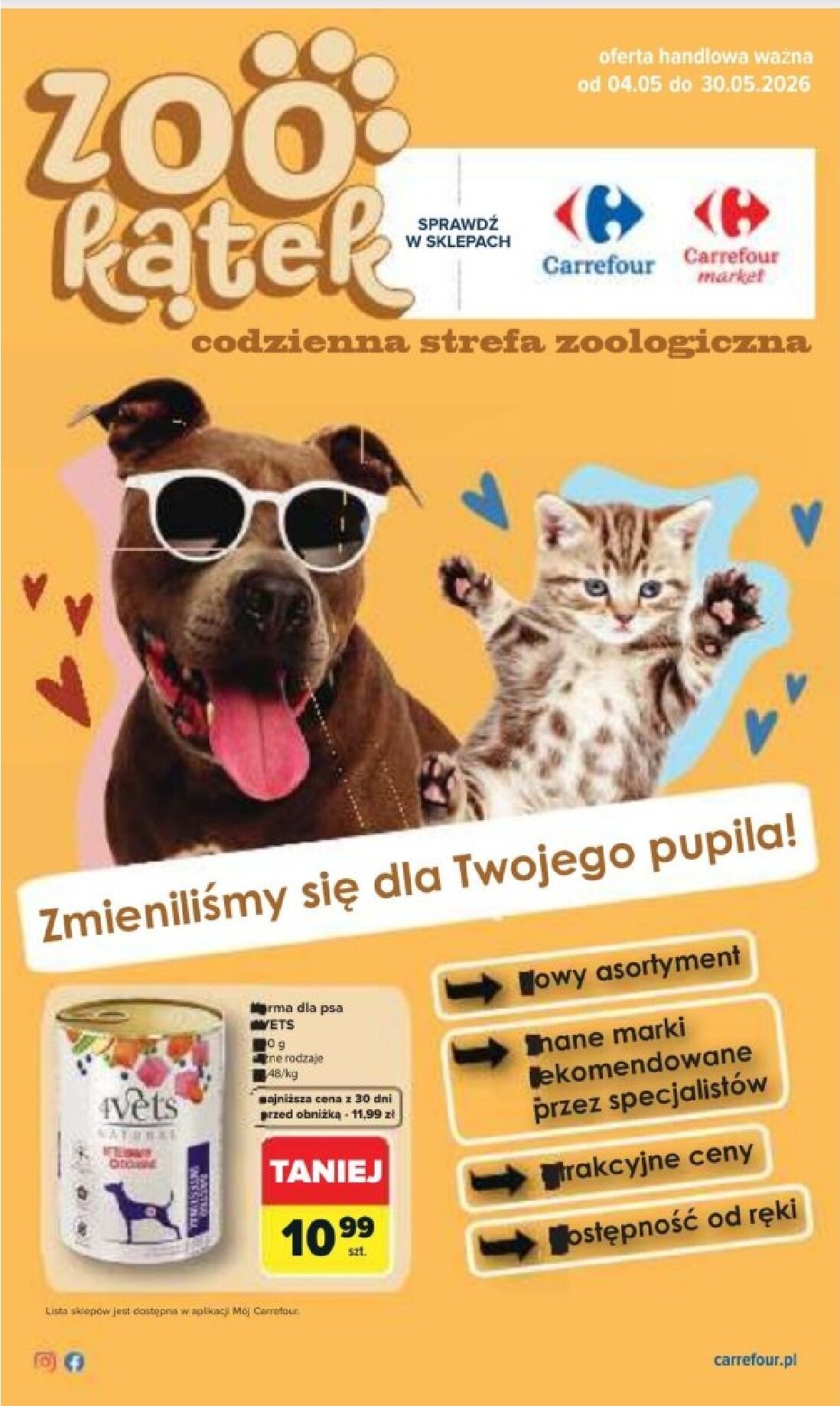 carrefour - Aktualna gazetka Carrefour - Zoo ważna od 04.05.2026 do 30.05.2026 - page: 1