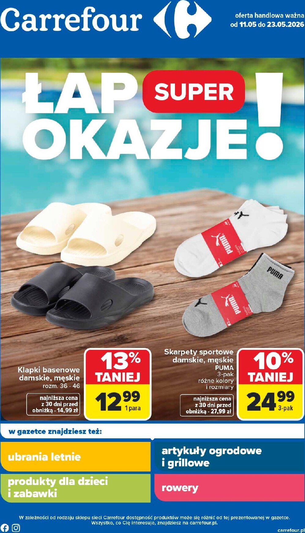 carrefour - Nowa gazetka Carrefour - Łap super okazje ważna od 11.05.2026 do 23.05.2026