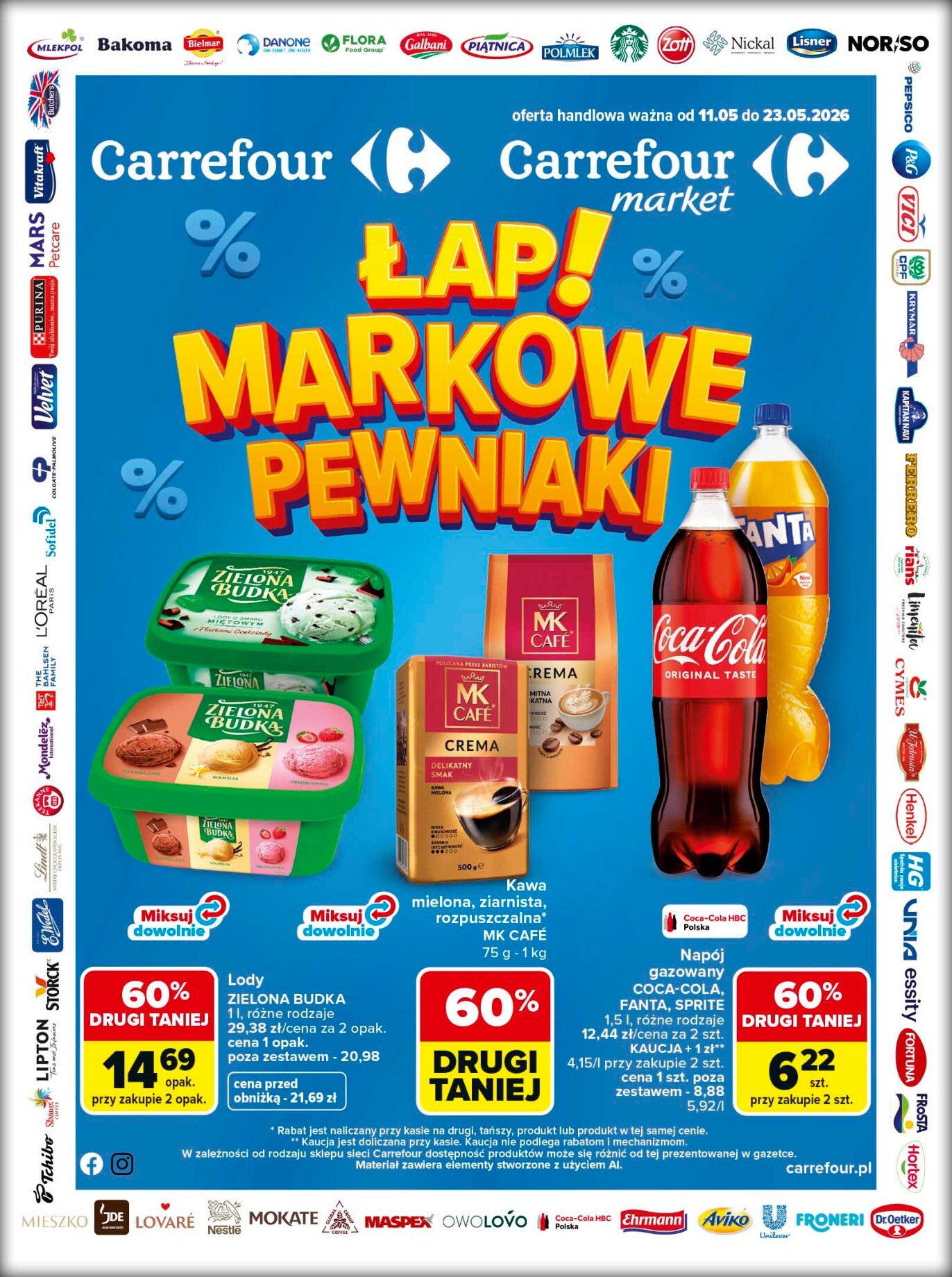 carrefour - Nowa gazetka Carrefour ważna od 11.05.2026 do 23.05.2026