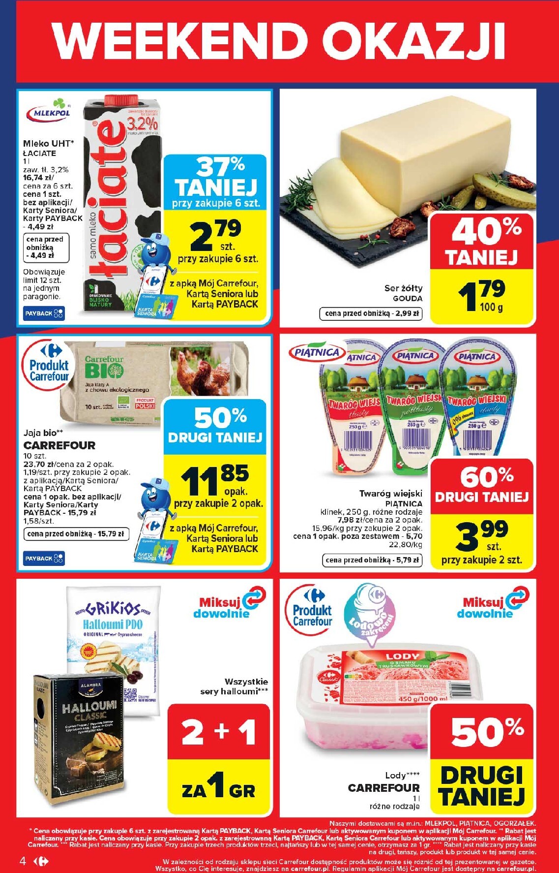 carrefour - Nowa gazetka Carrefour - Weekend promek już od czwartku ważna od 14.05.2026 do 16.05.2026 - page: 4