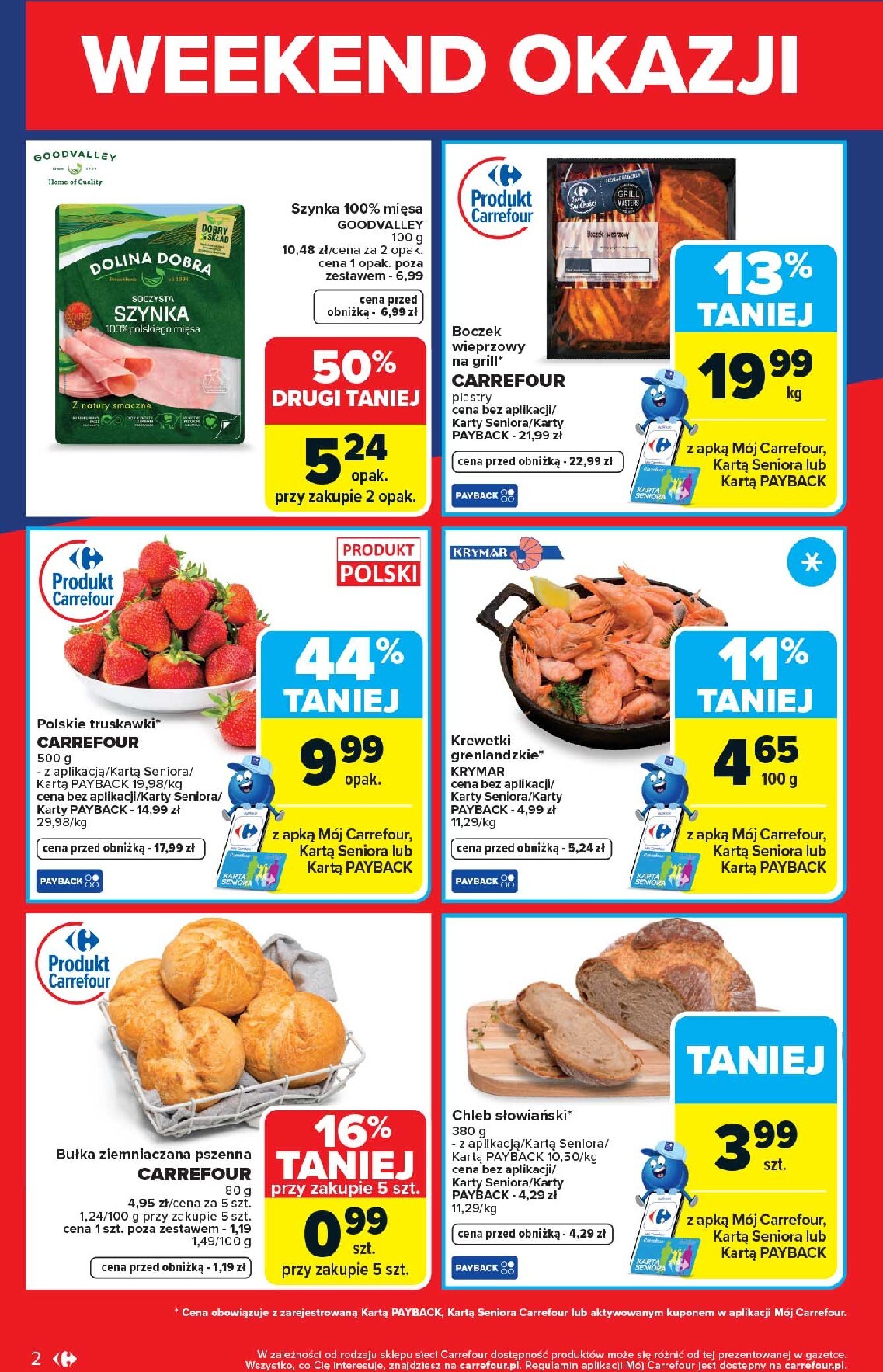 carrefour - Nowa gazetka Carrefour - Weekend promek już od czwartku ważna od 14.05.2026 do 16.05.2026 - page: 2