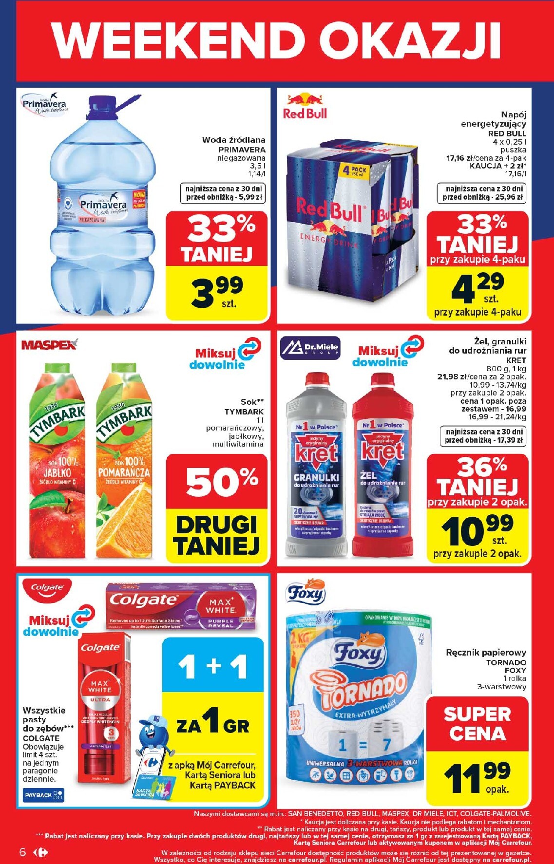 carrefour - Nowa gazetka Carrefour - Weekend promek już od czwartku ważna od 14.05.2026 do 16.05.2026 - page: 6