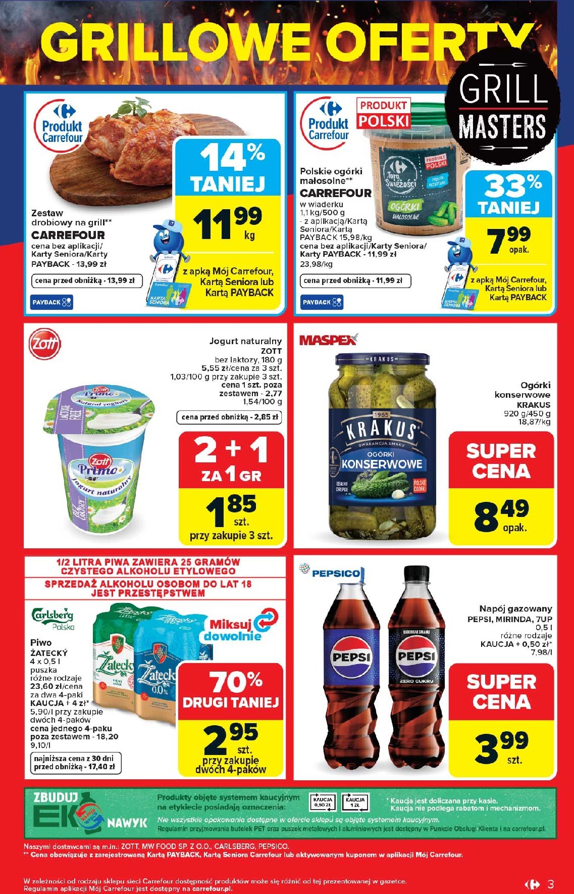 carrefour - Nowa gazetka Carrefour - Weekend promek już od czwartku ważna od 14.05.2026 do 16.05.2026 - page: 3