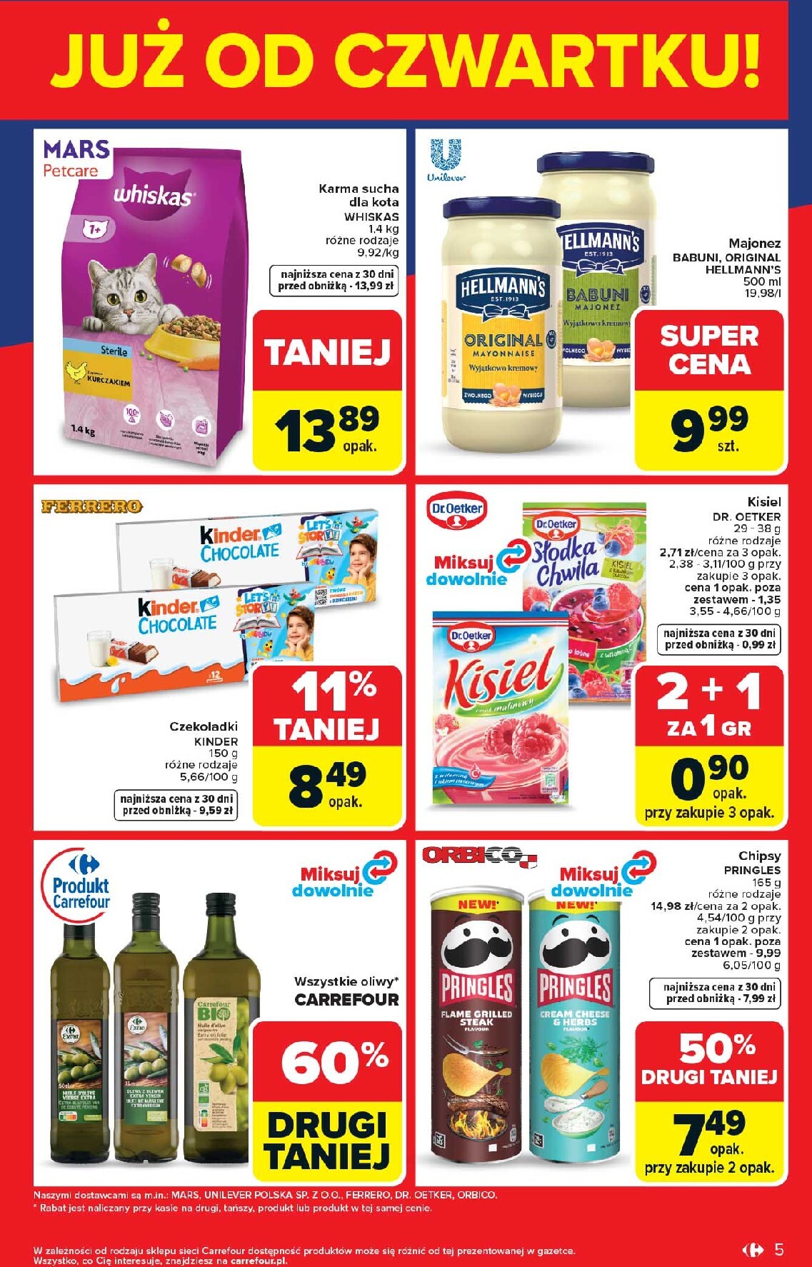 carrefour - Nowa gazetka Carrefour - Weekend promek już od czwartku ważna od 14.05.2026 do 16.05.2026 - page: 5