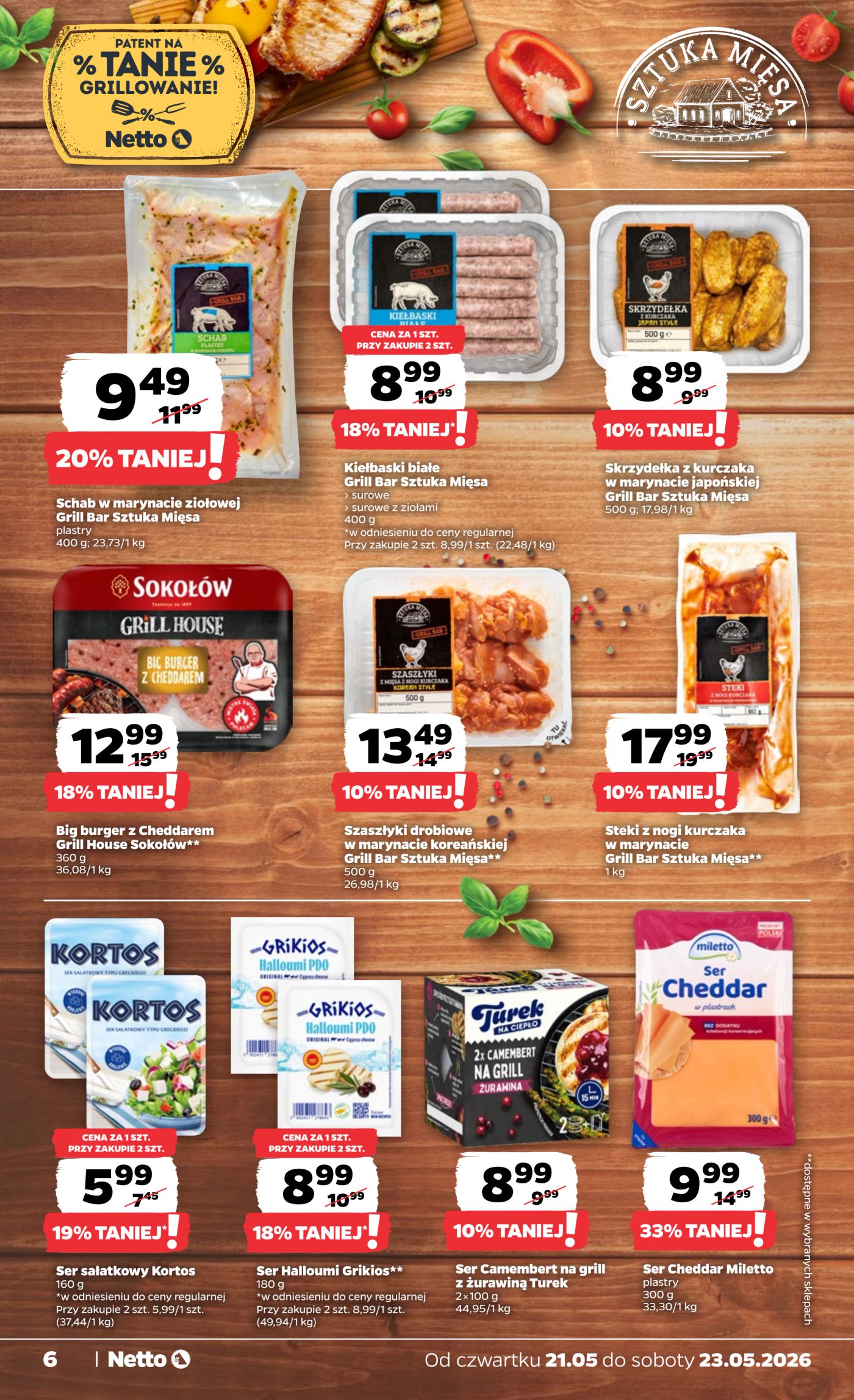 netto - Aktualna gazetka Netto ważna od 21.05.2026 do 23.05.2026 - page: 6