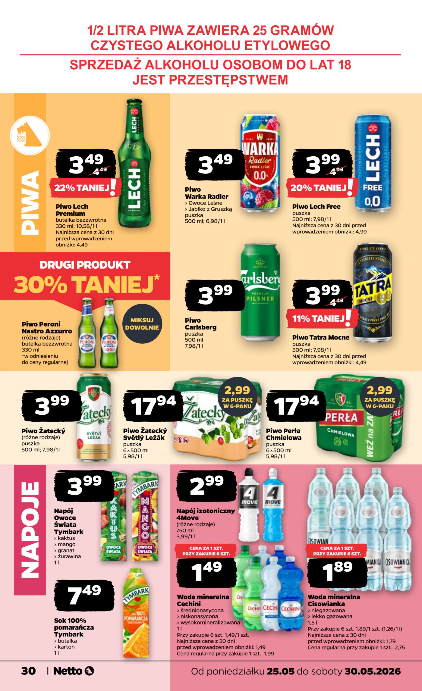 netto - Nowa gazetka Netto - Food ważna od 25.05.2026 do 30.05.2026 - page: 30