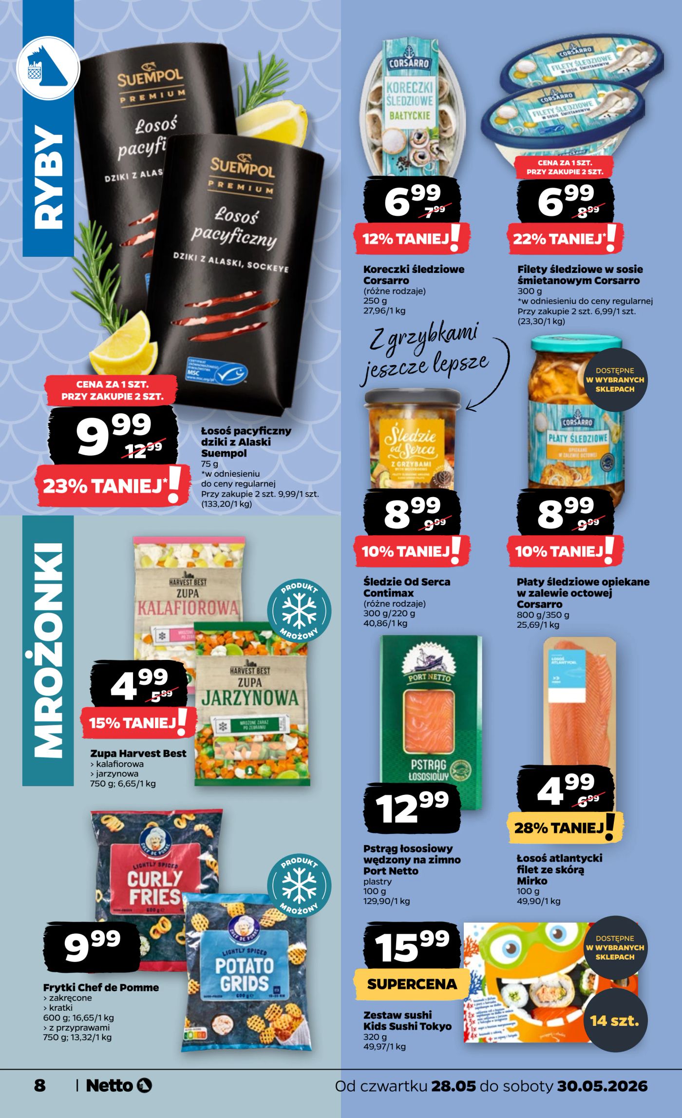 netto - Nowa gazetka Netto - Food ważna od 28.05.2026 do 30.05.2026 - page: 8