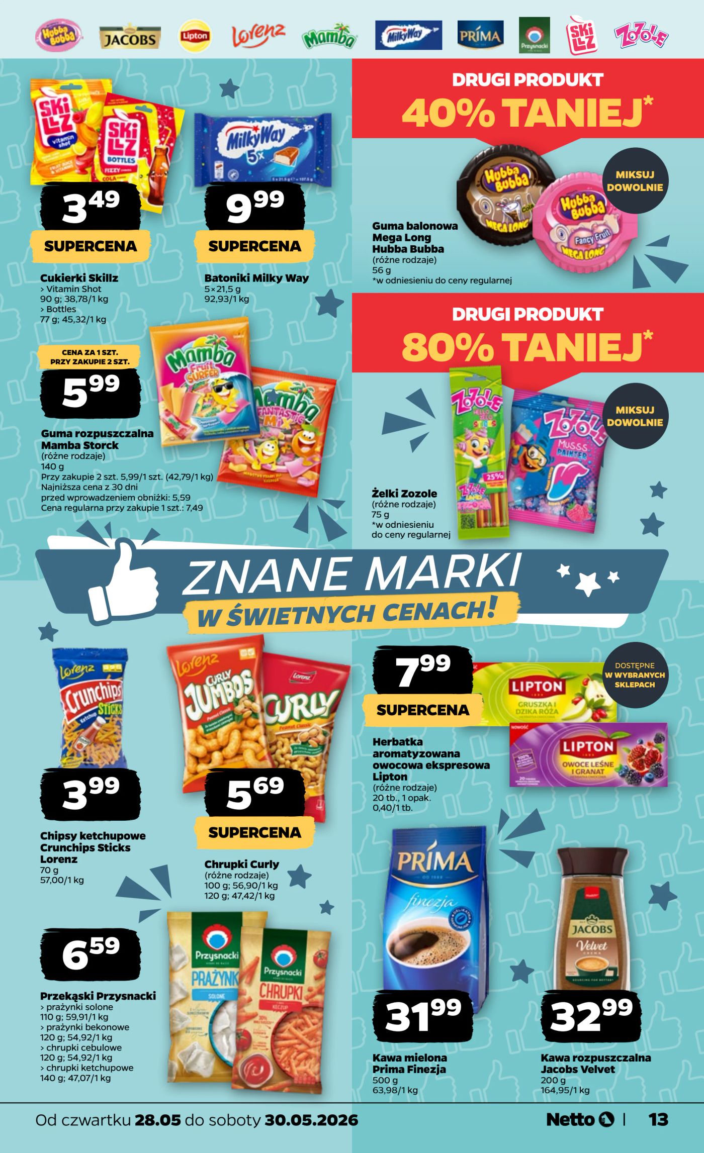 netto - Nowa gazetka Netto - Food ważna od 28.05.2026 do 30.05.2026 - page: 13