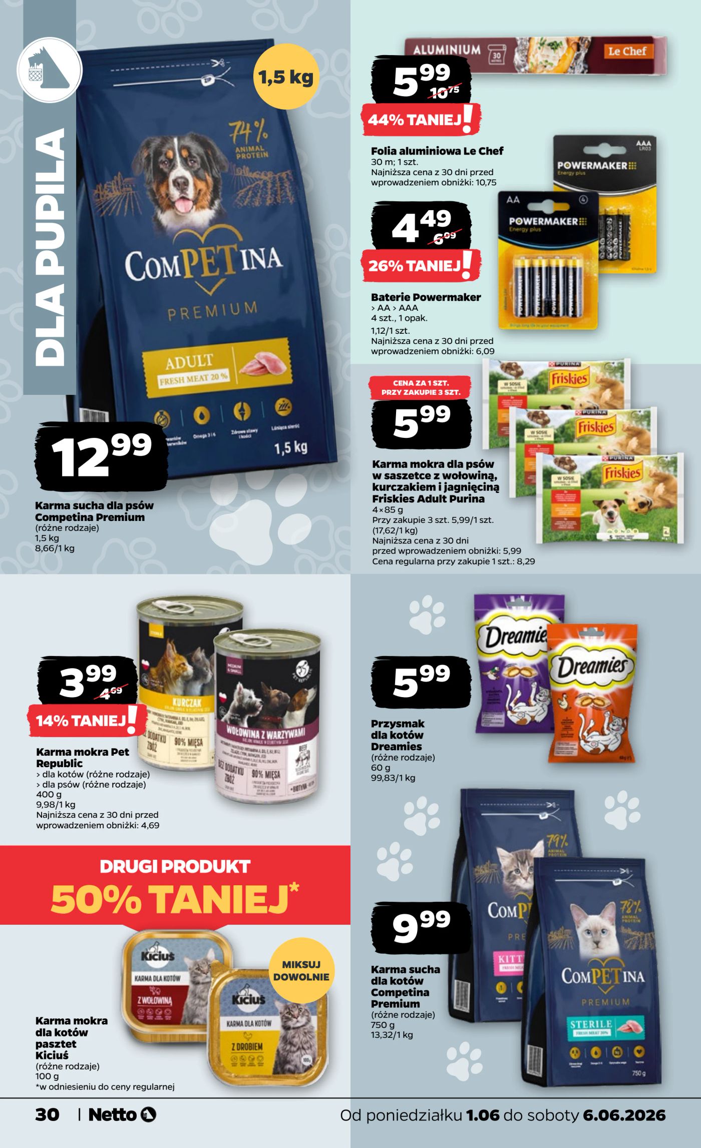 netto - Nowa gazetka Netto - Food ważna od 01.06.2026 do 06.06.2026 - page: 30