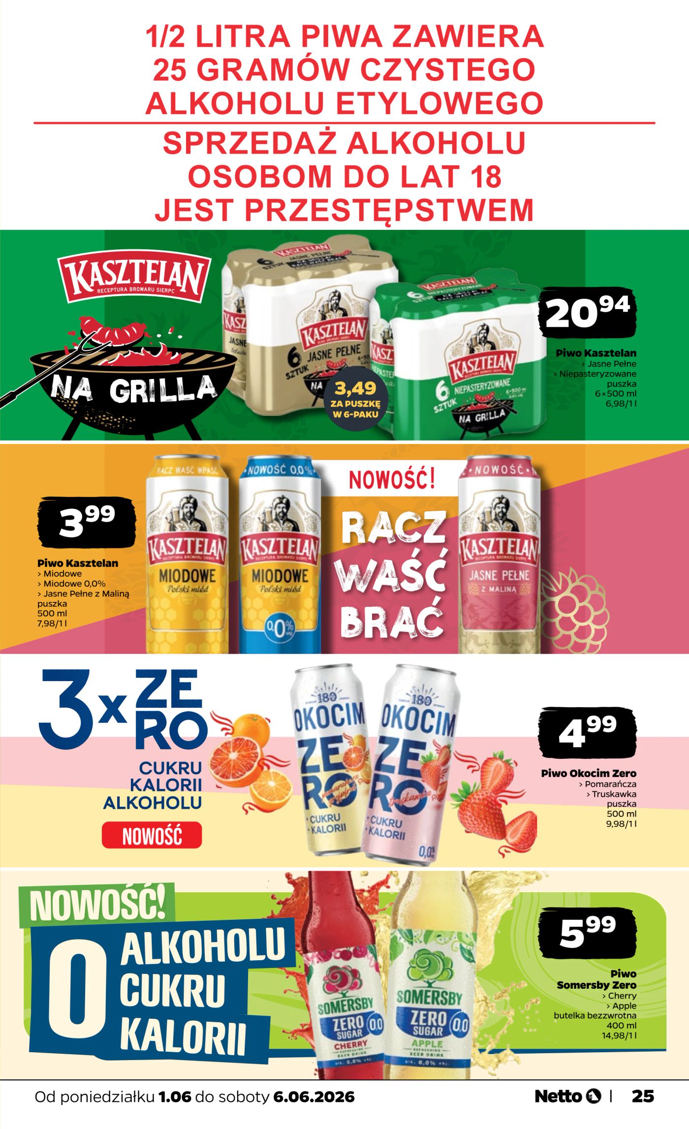 netto - Nowa gazetka Netto - Food ważna od 01.06.2026 do 06.06.2026 - page: 25