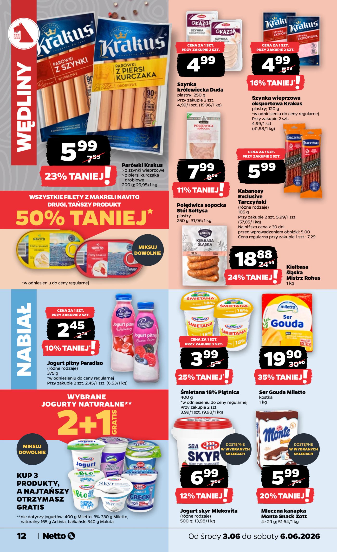 netto - Aktualna gazetka Netto - Food ważna od 03.06.2026 do 06.06.2026 - page: 12