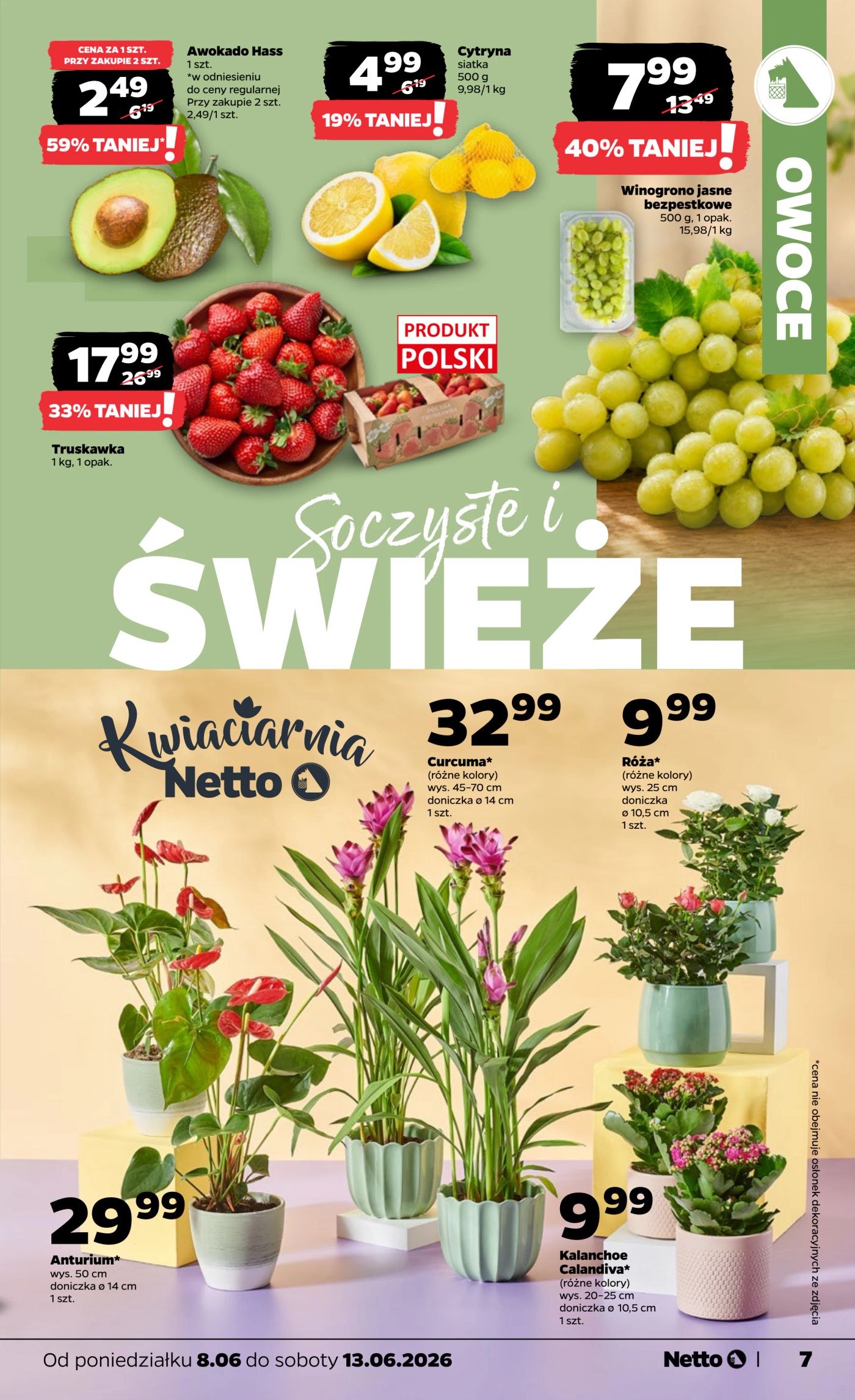 netto - Nowa gazetka Netto - Food ważna od 08.06.2026 do 13.06.2026 - page: 7