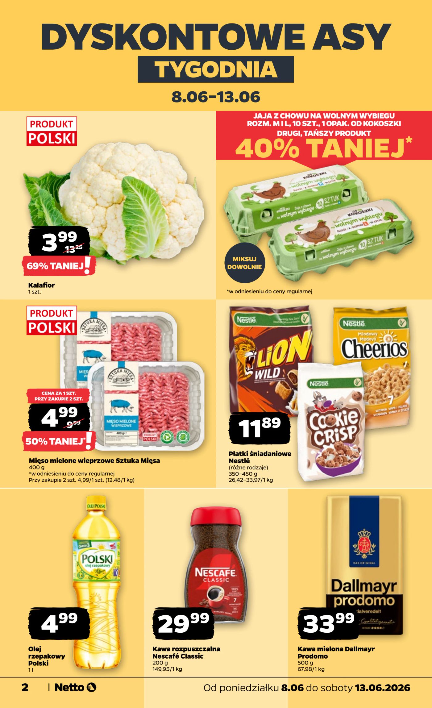 netto - Nowa gazetka Netto - Food ważna od 08.06.2026 do 13.06.2026 - page: 2