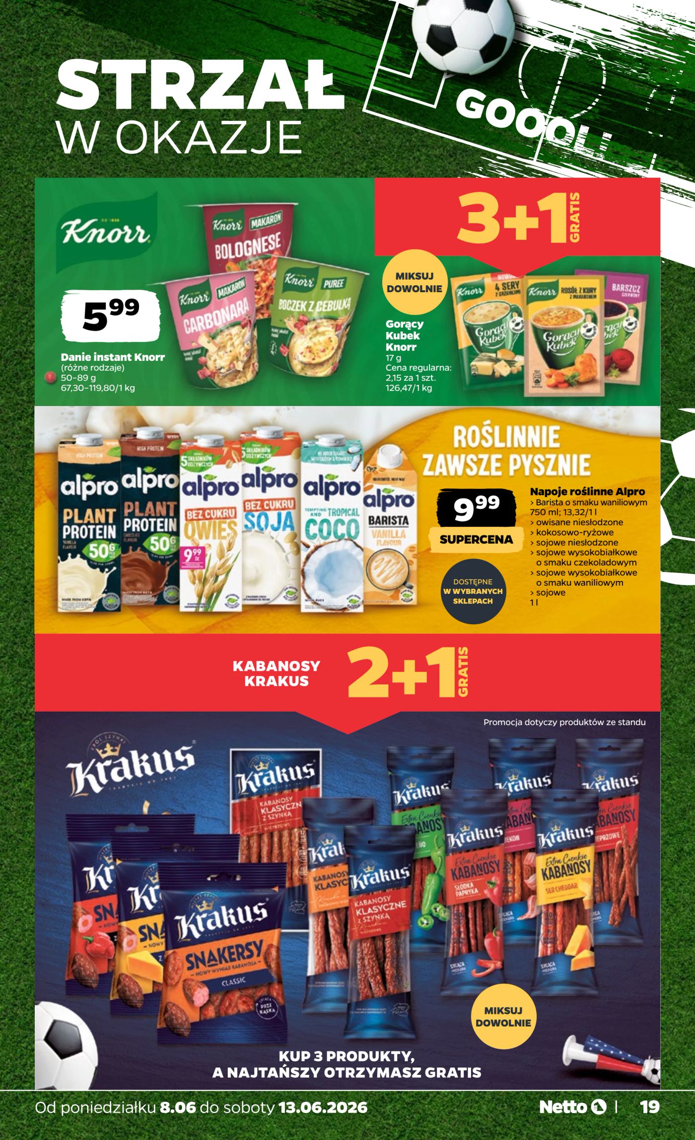 netto - Nowa gazetka Netto - Food ważna od 08.06.2026 do 13.06.2026 - page: 19